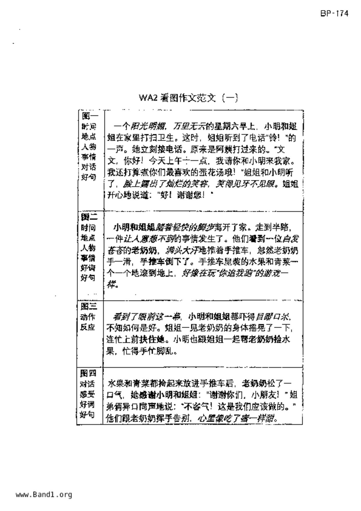 P5Chinese試卷