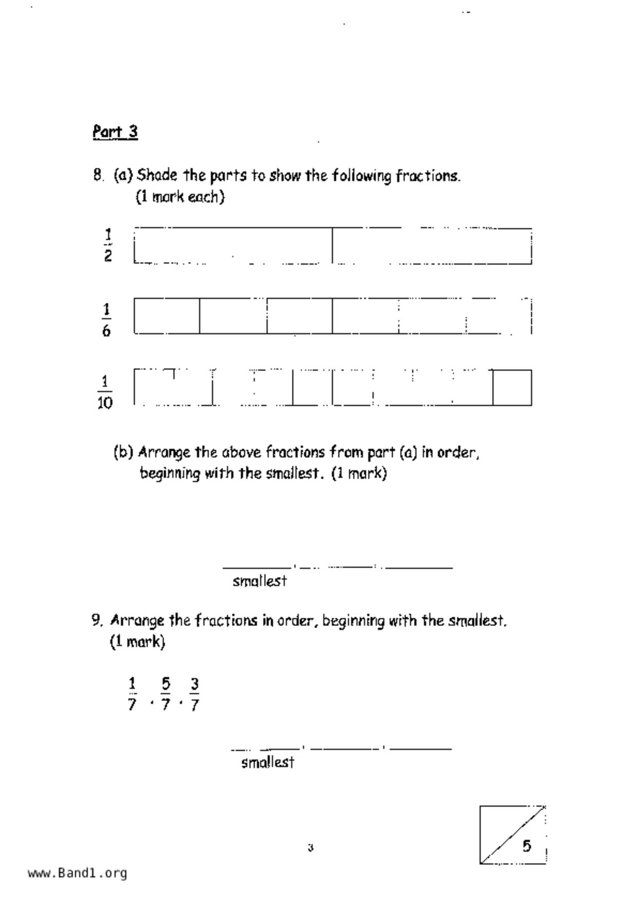 P2Maths試卷