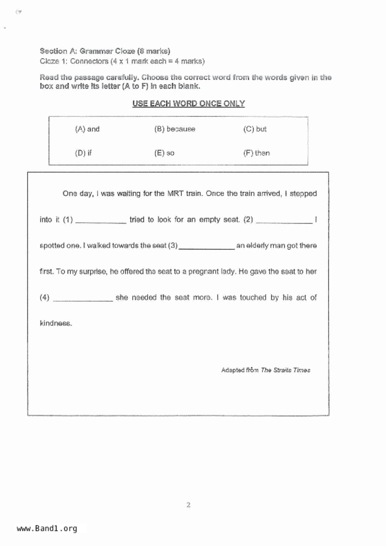 P3English試卷