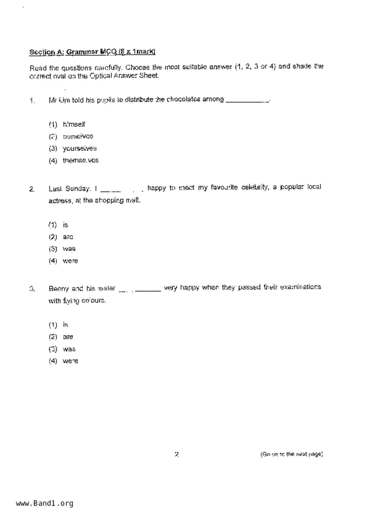 P4English試卷