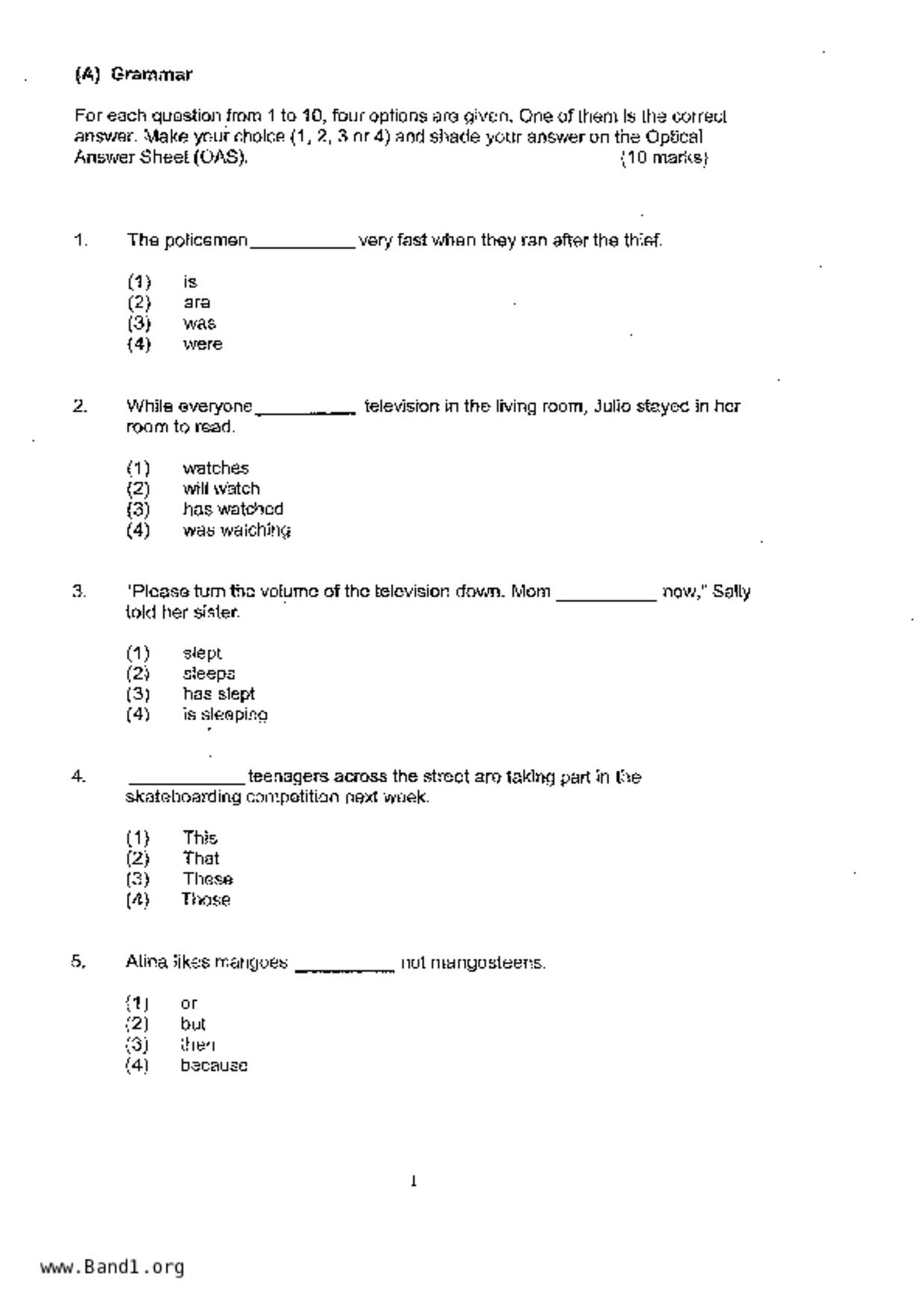 P4English試卷