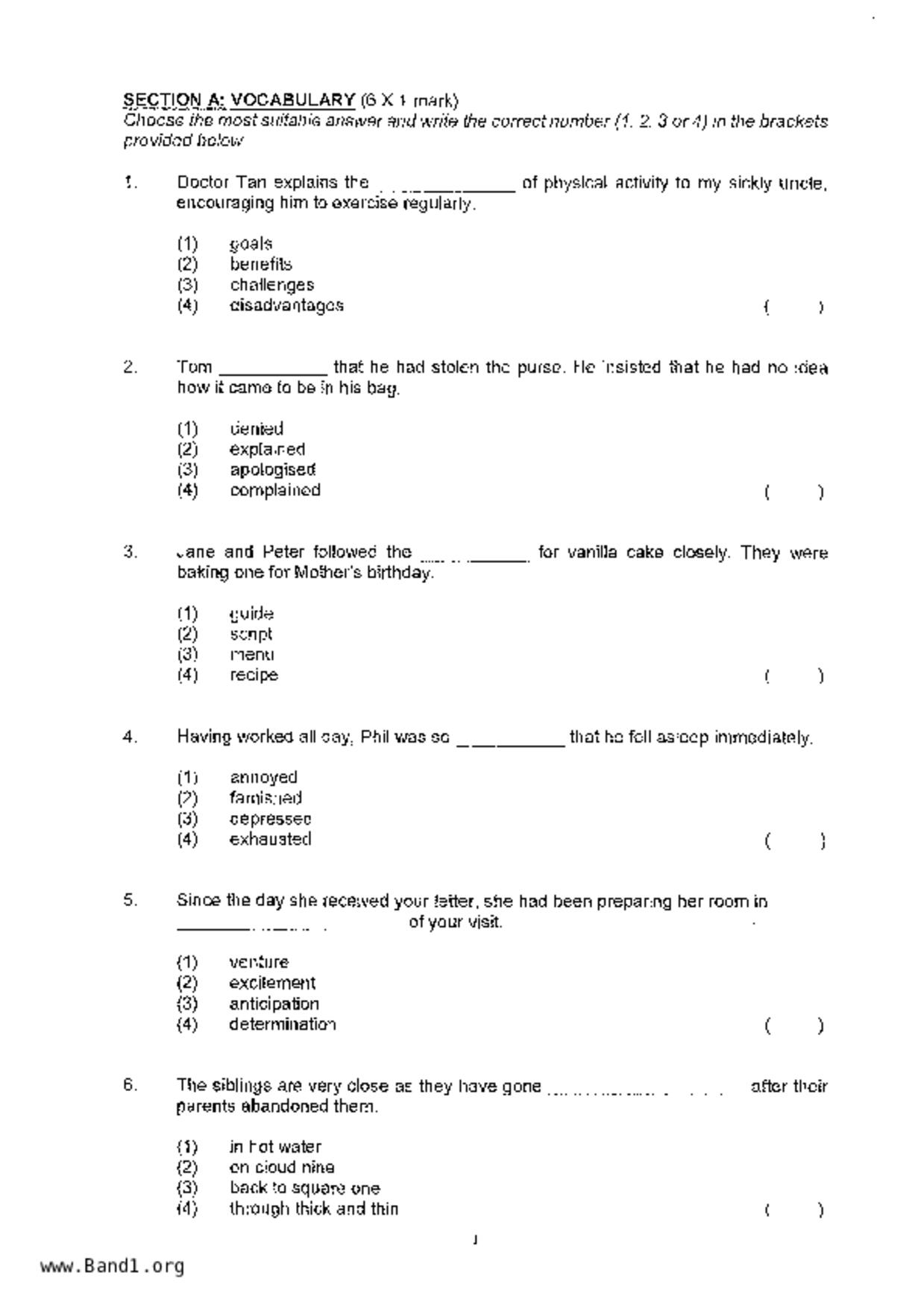 P4English試卷