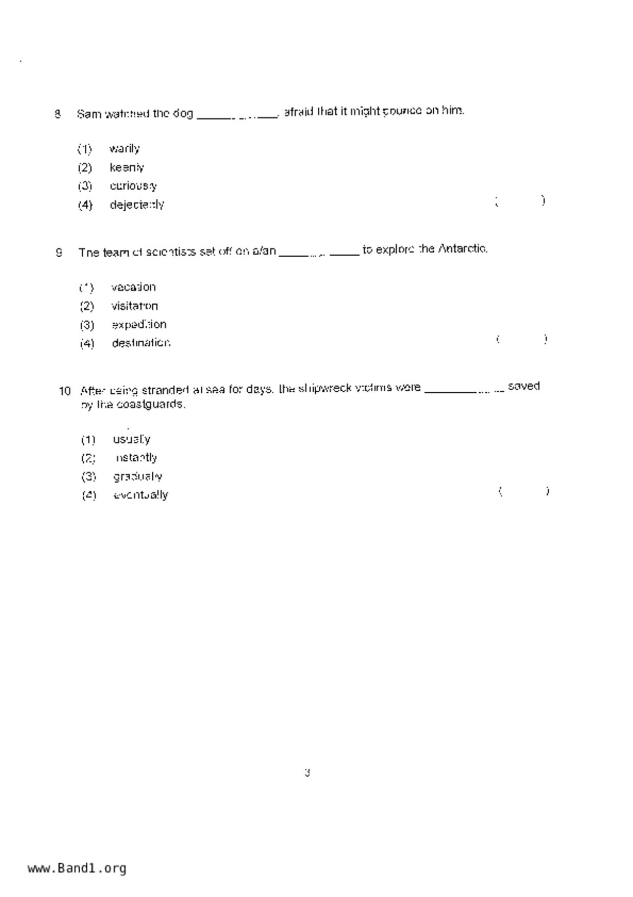 P4English試卷