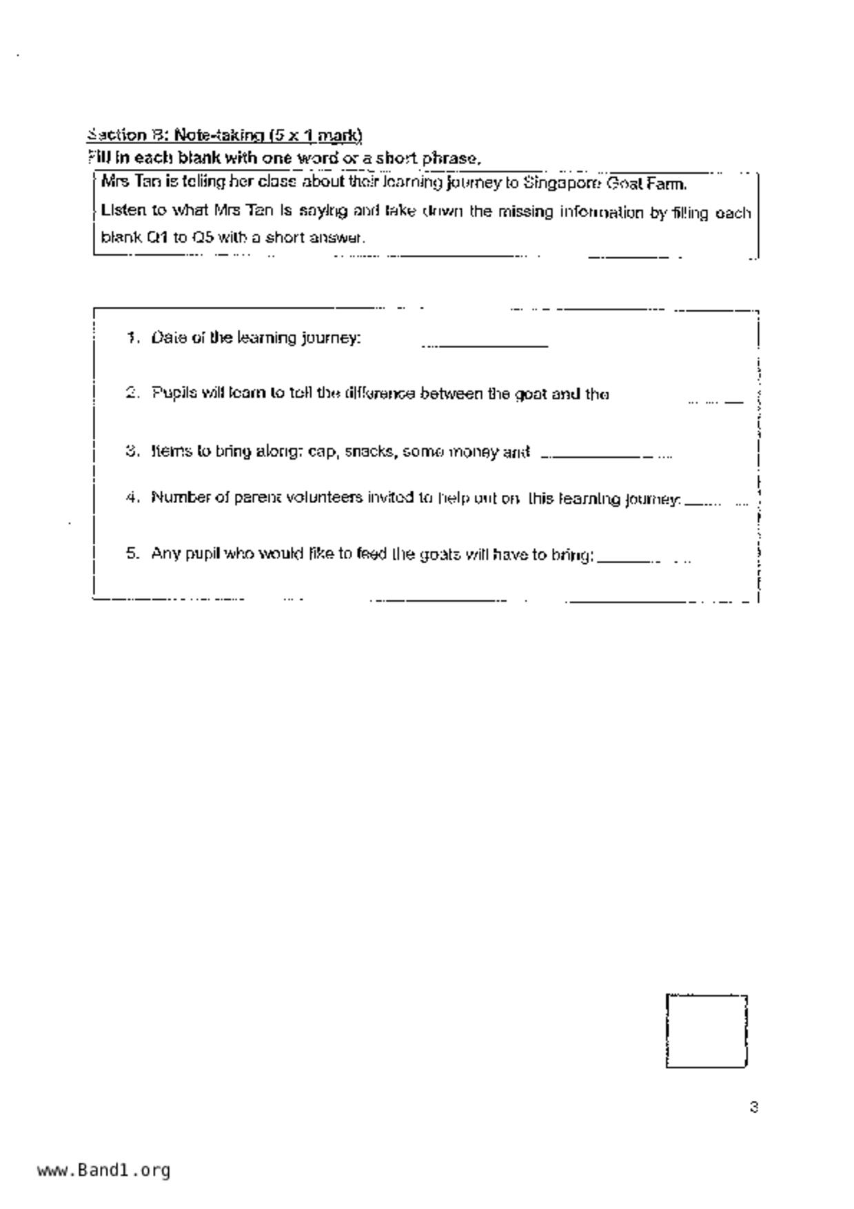 P4English試卷