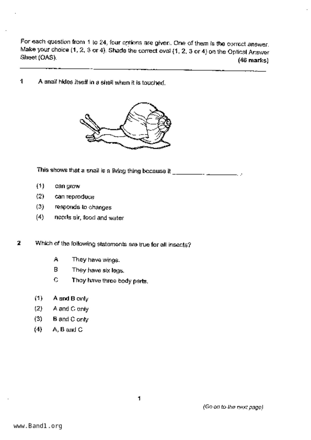 P4Science試卷