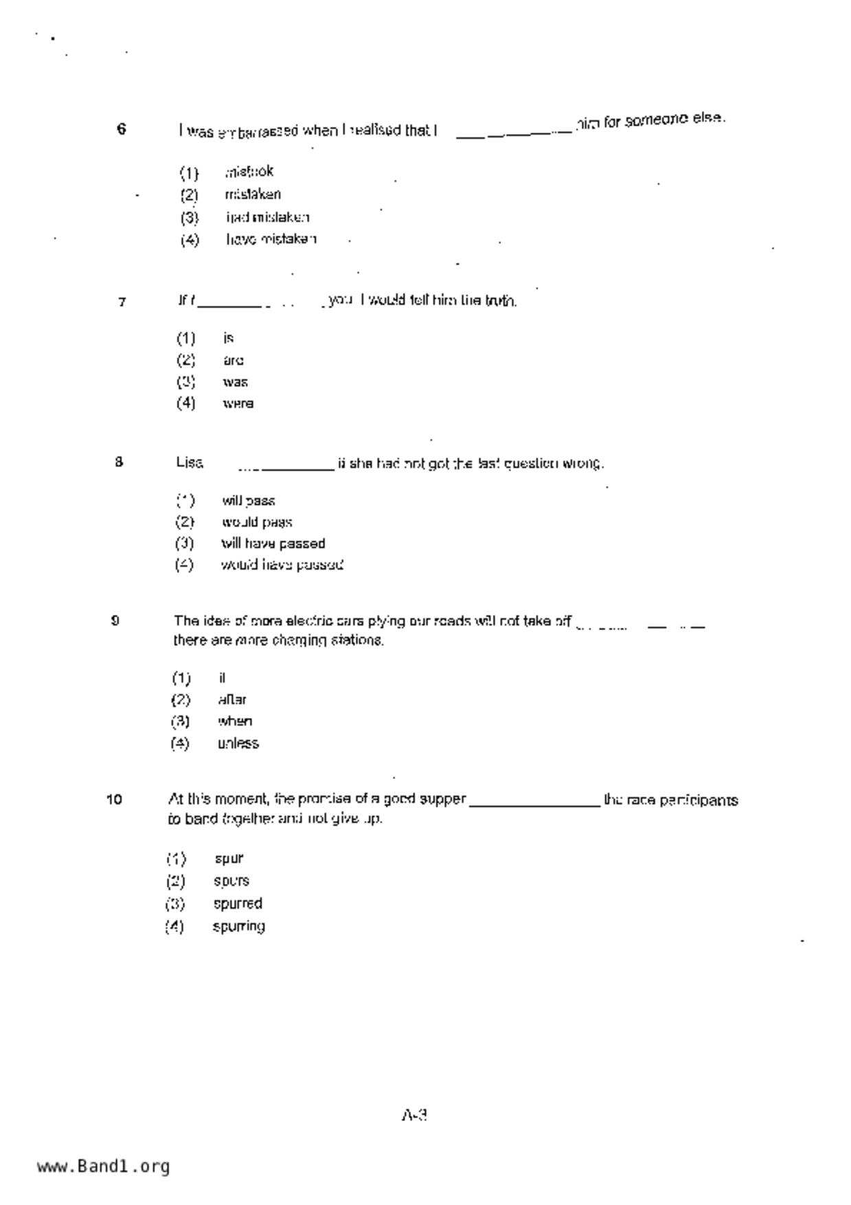 P6English試卷