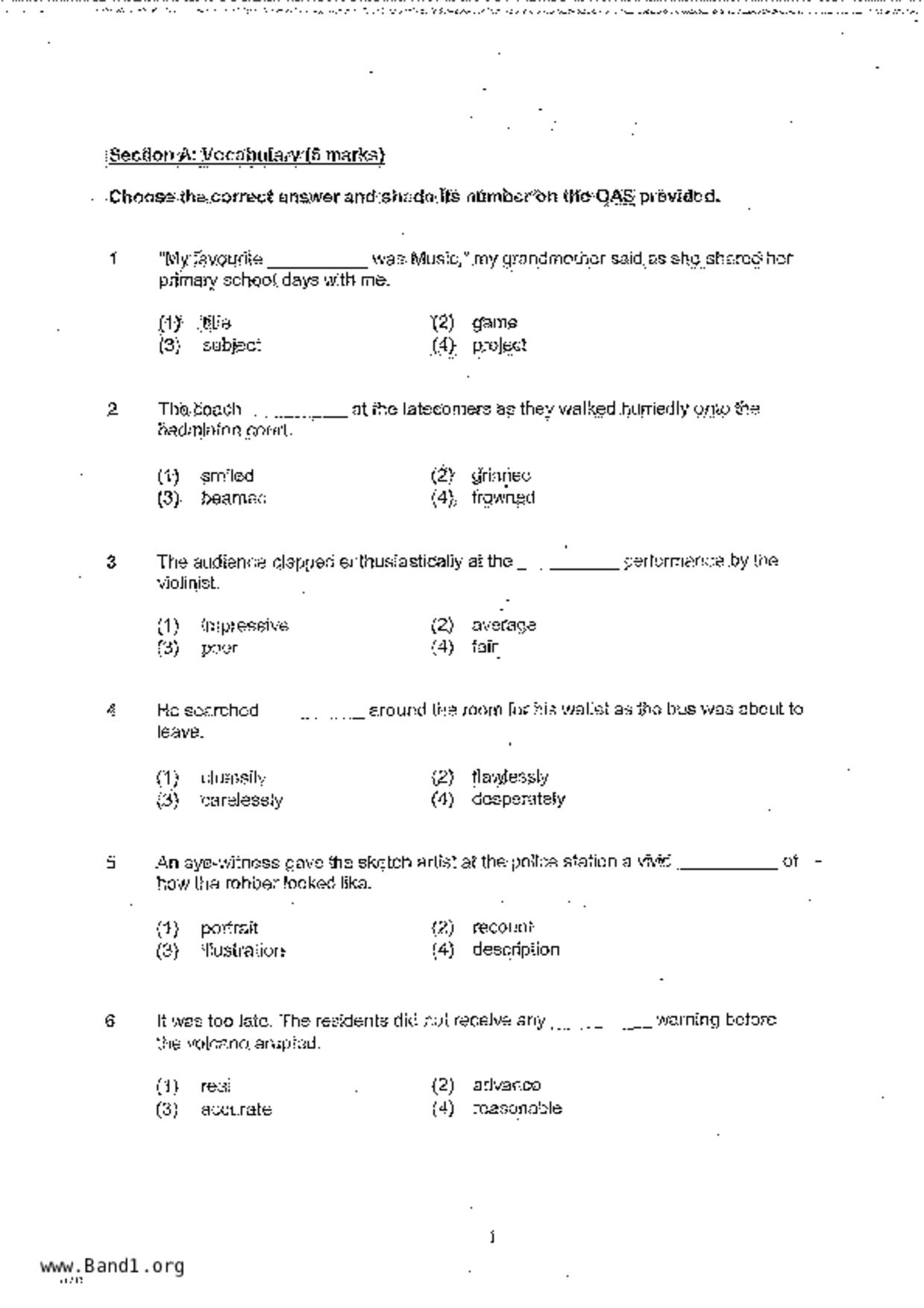P3English試卷