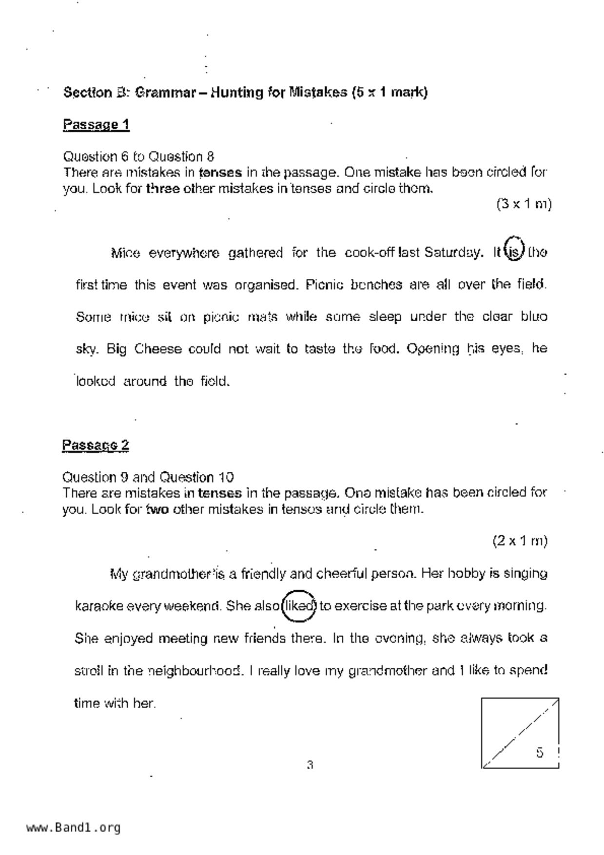 P3English試卷