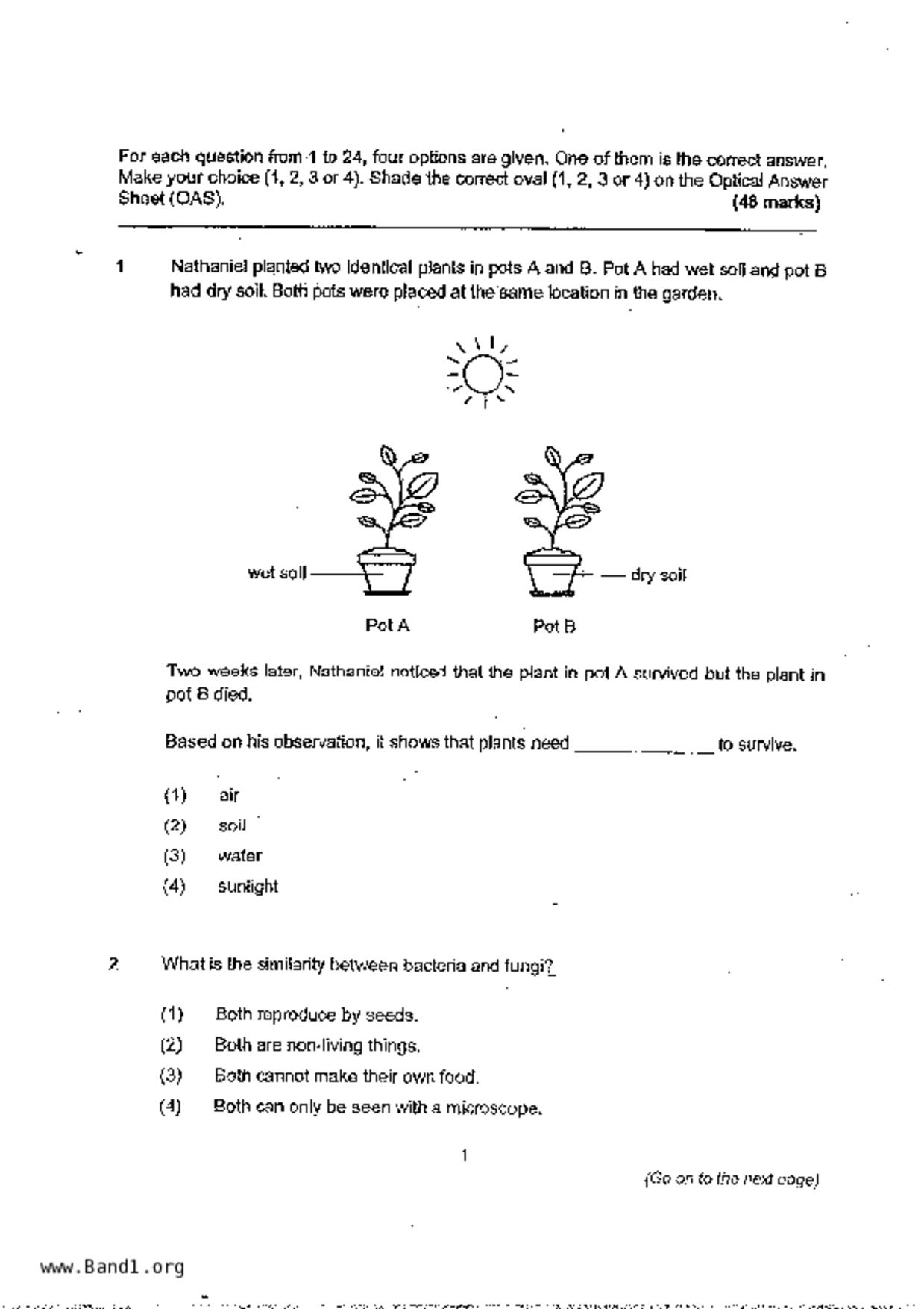 P3Science試卷