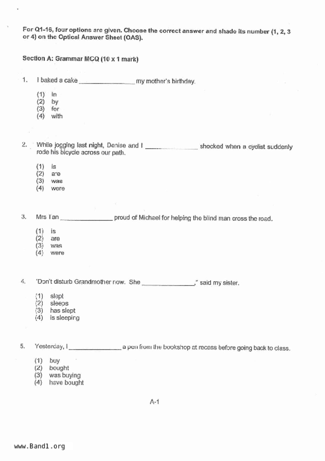 P4English試卷