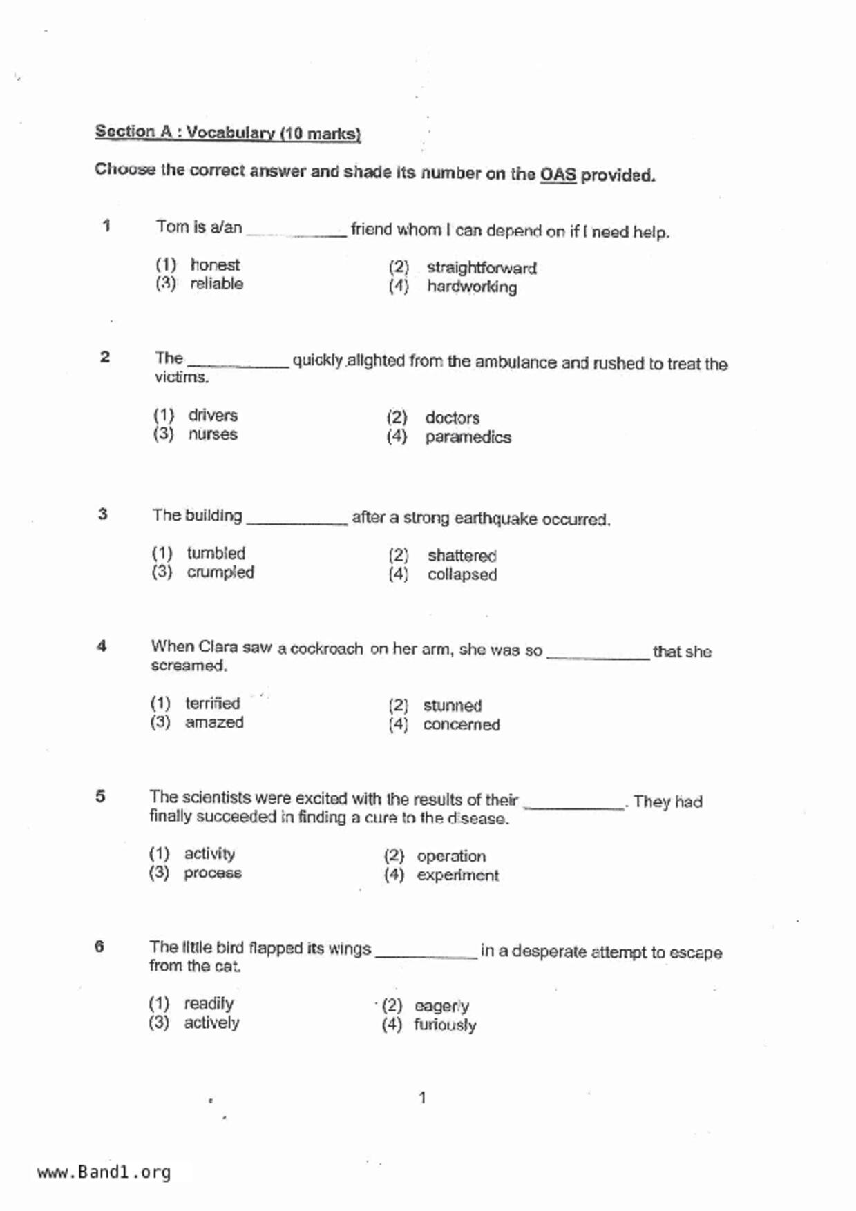P4English試卷