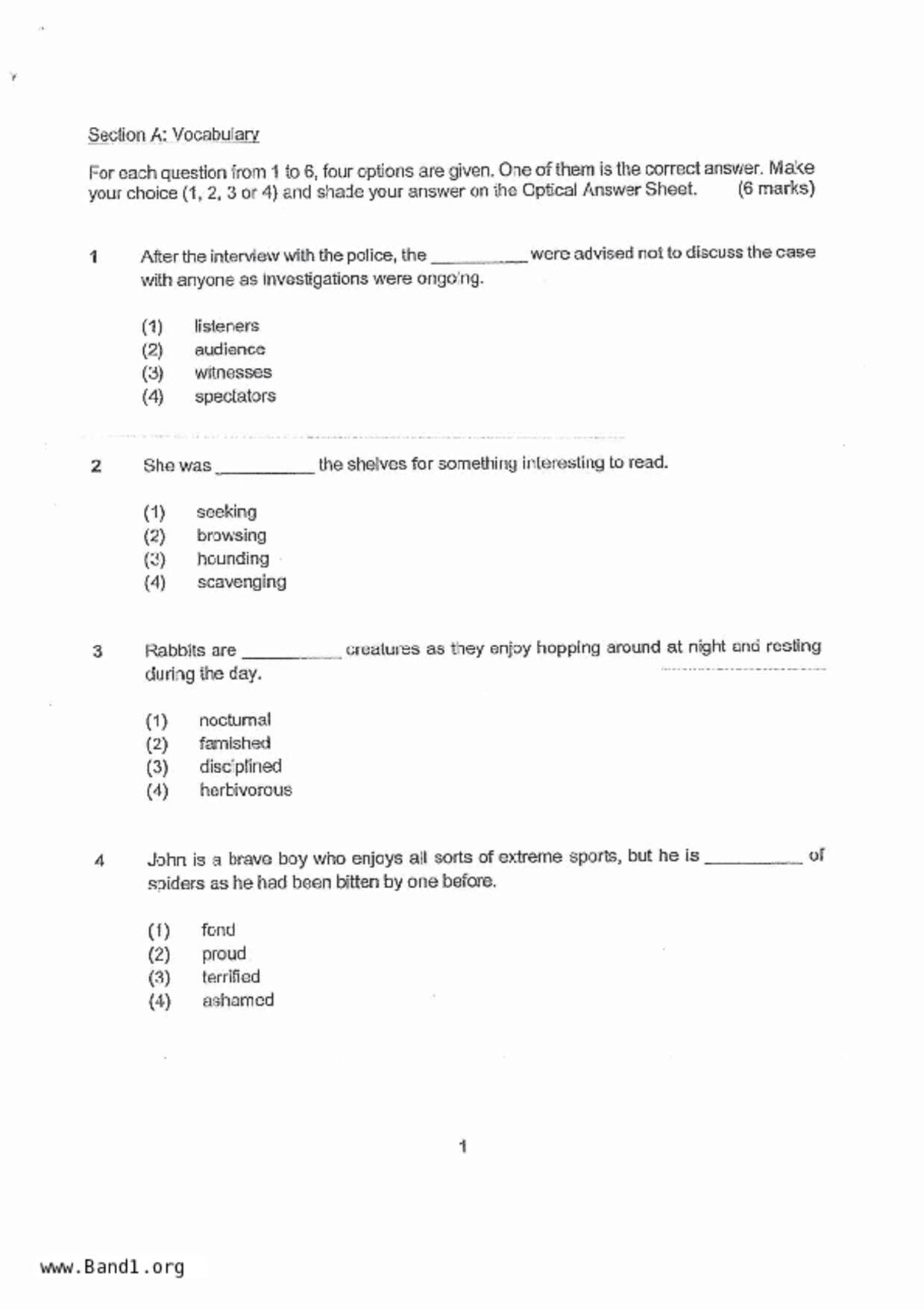 P4English試卷