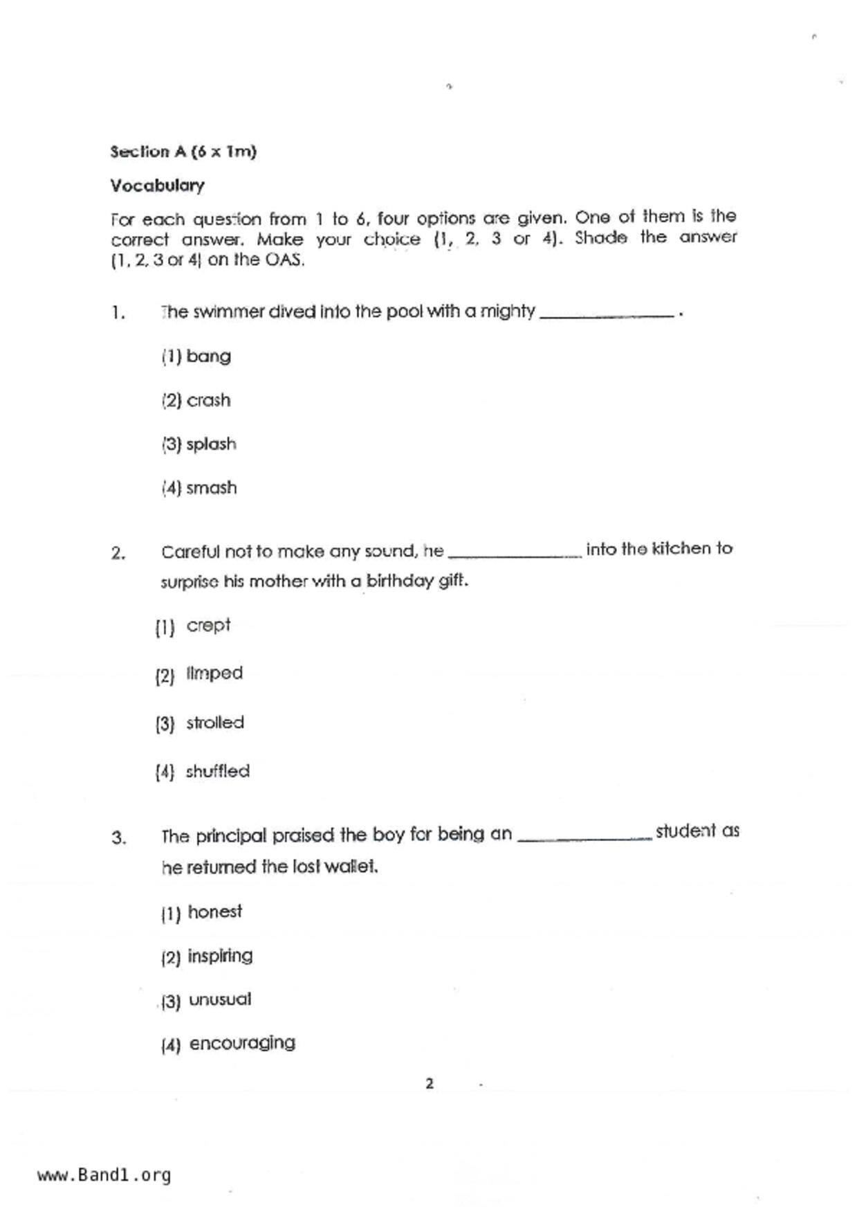 P4English試卷