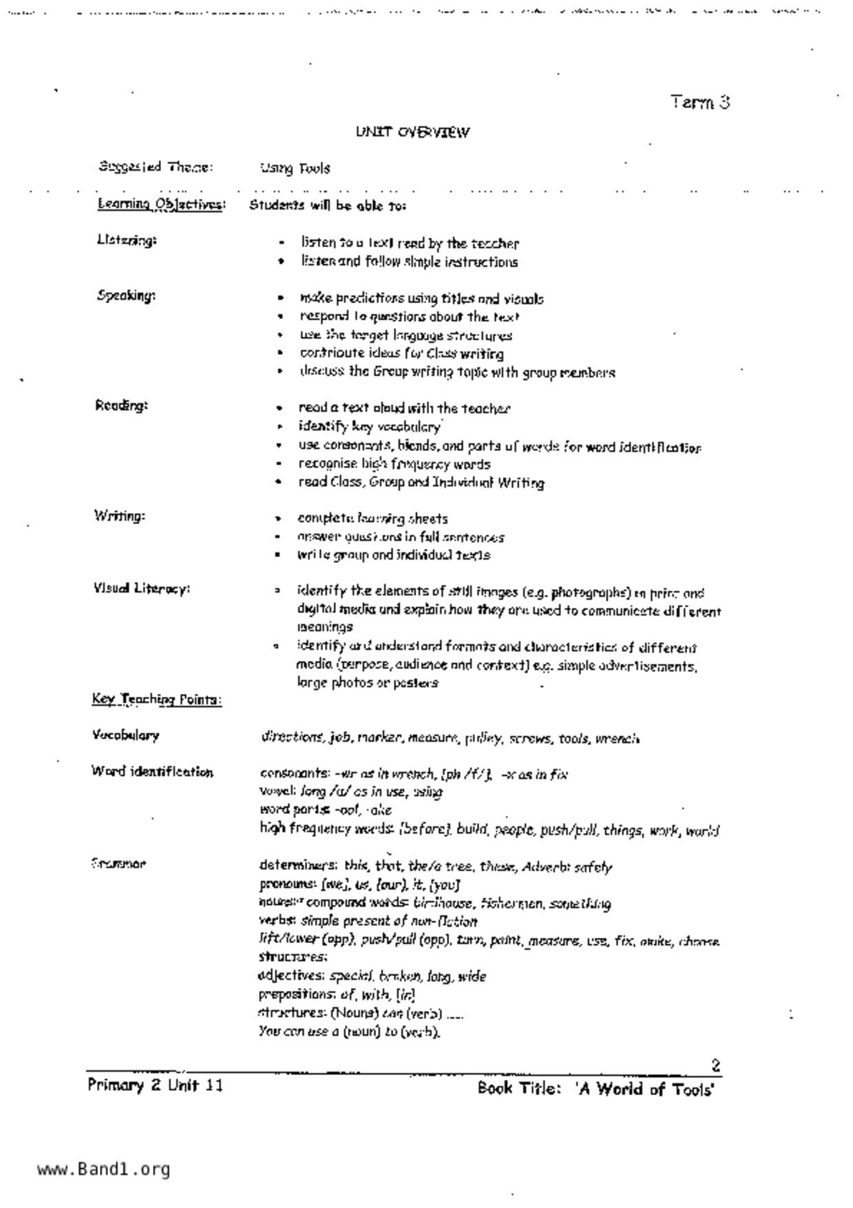 P2English試卷
