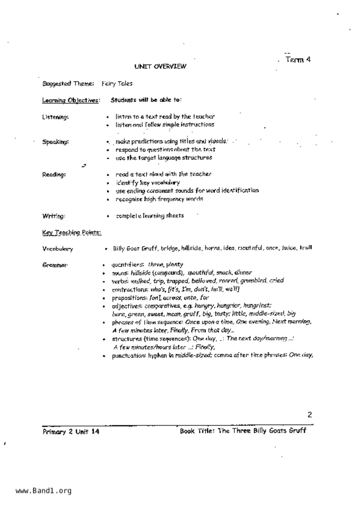 P2English試卷