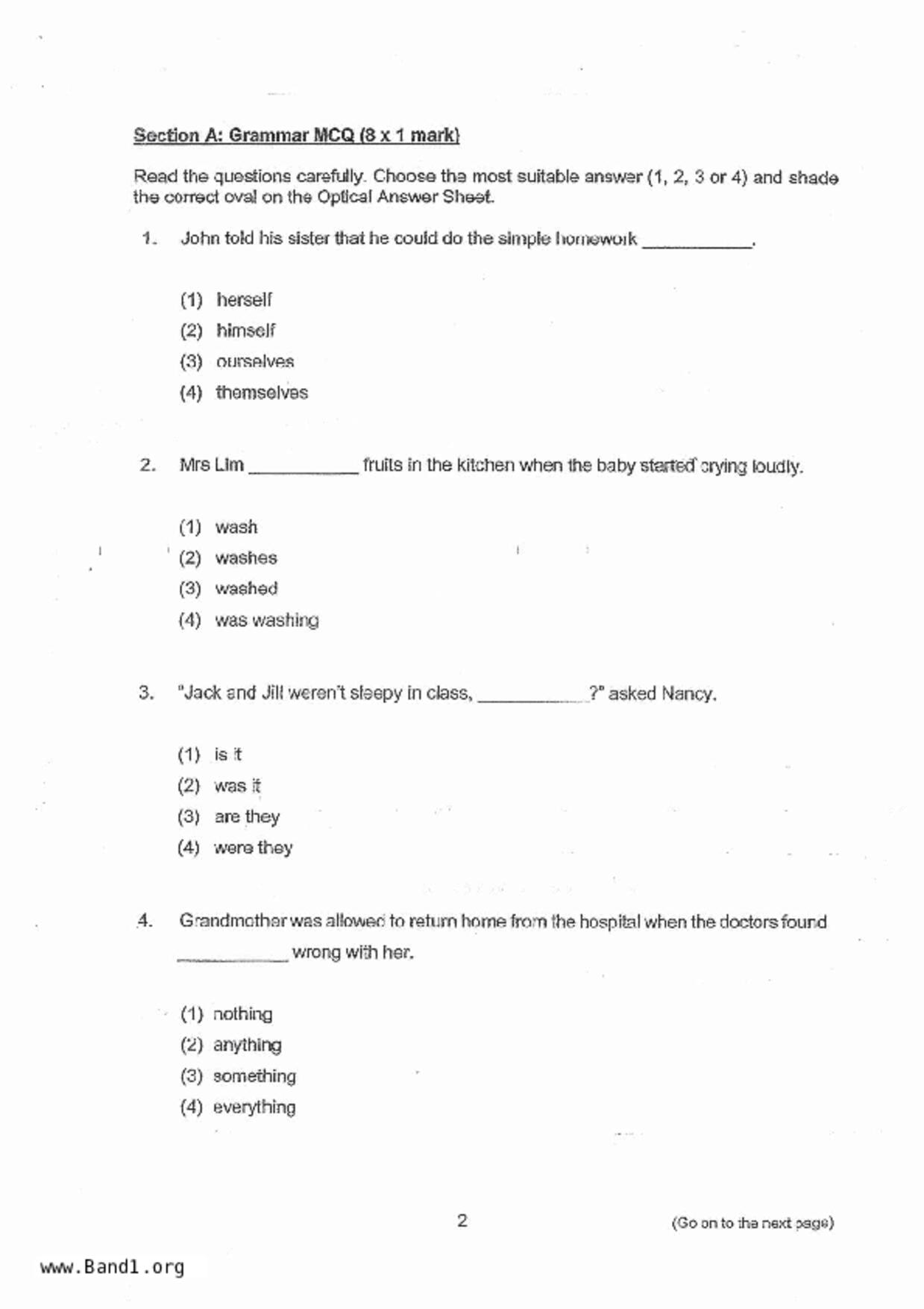 P3English試卷