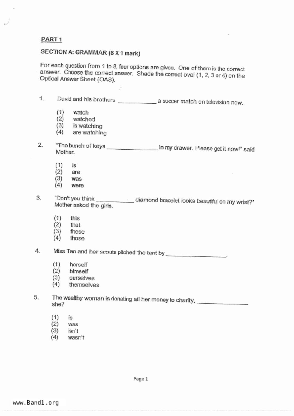 P3English試卷