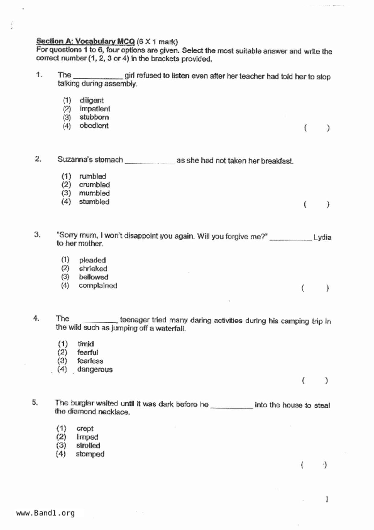 P3English試卷