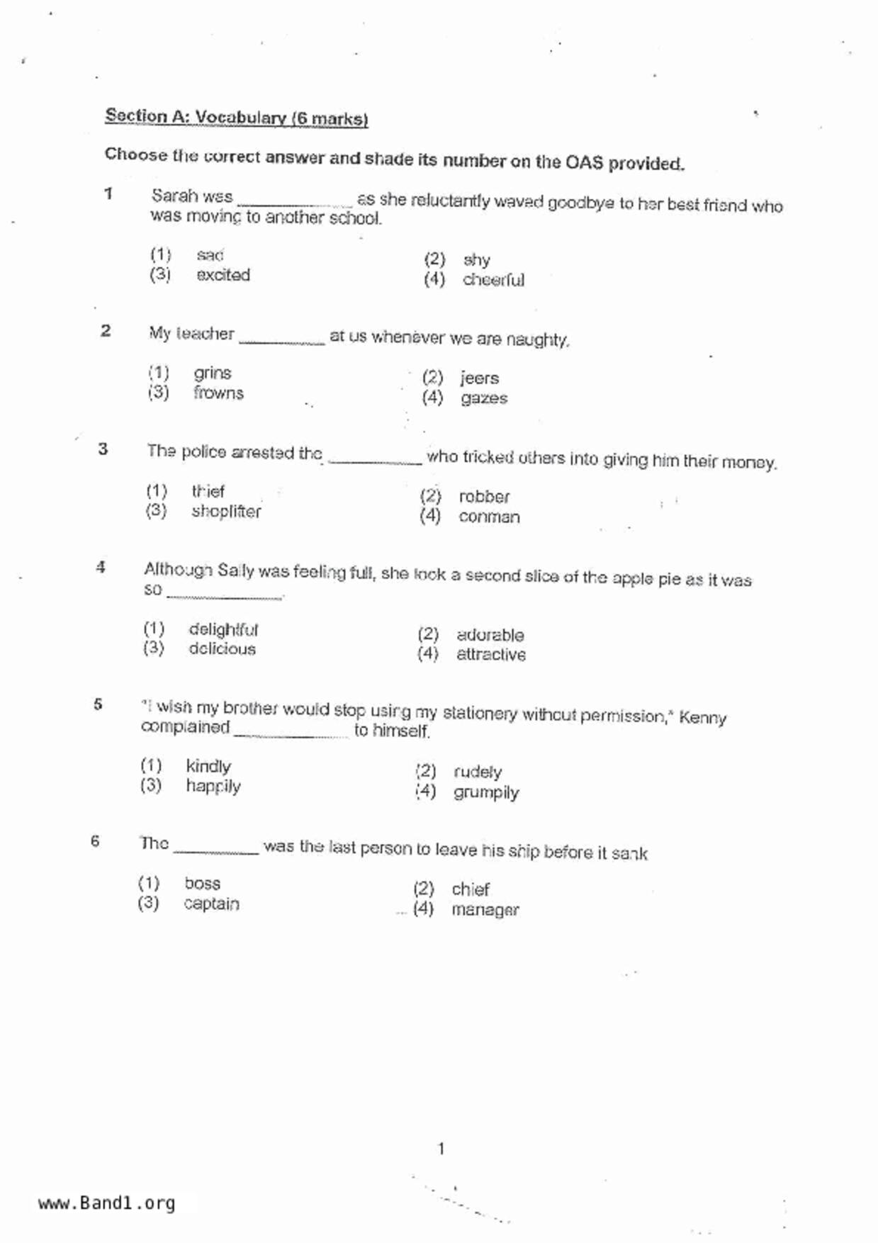 P3English試卷
