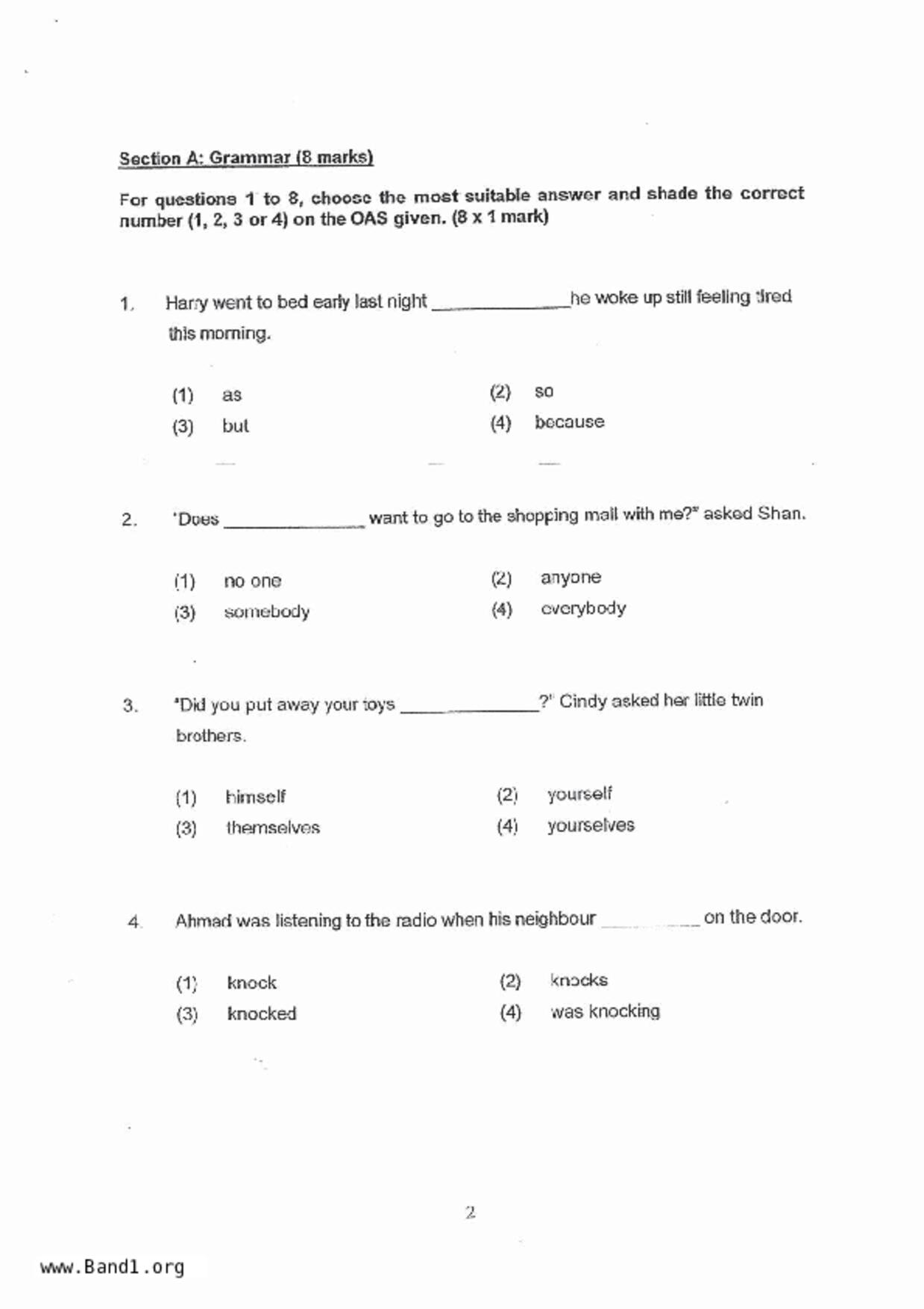 P3English試卷