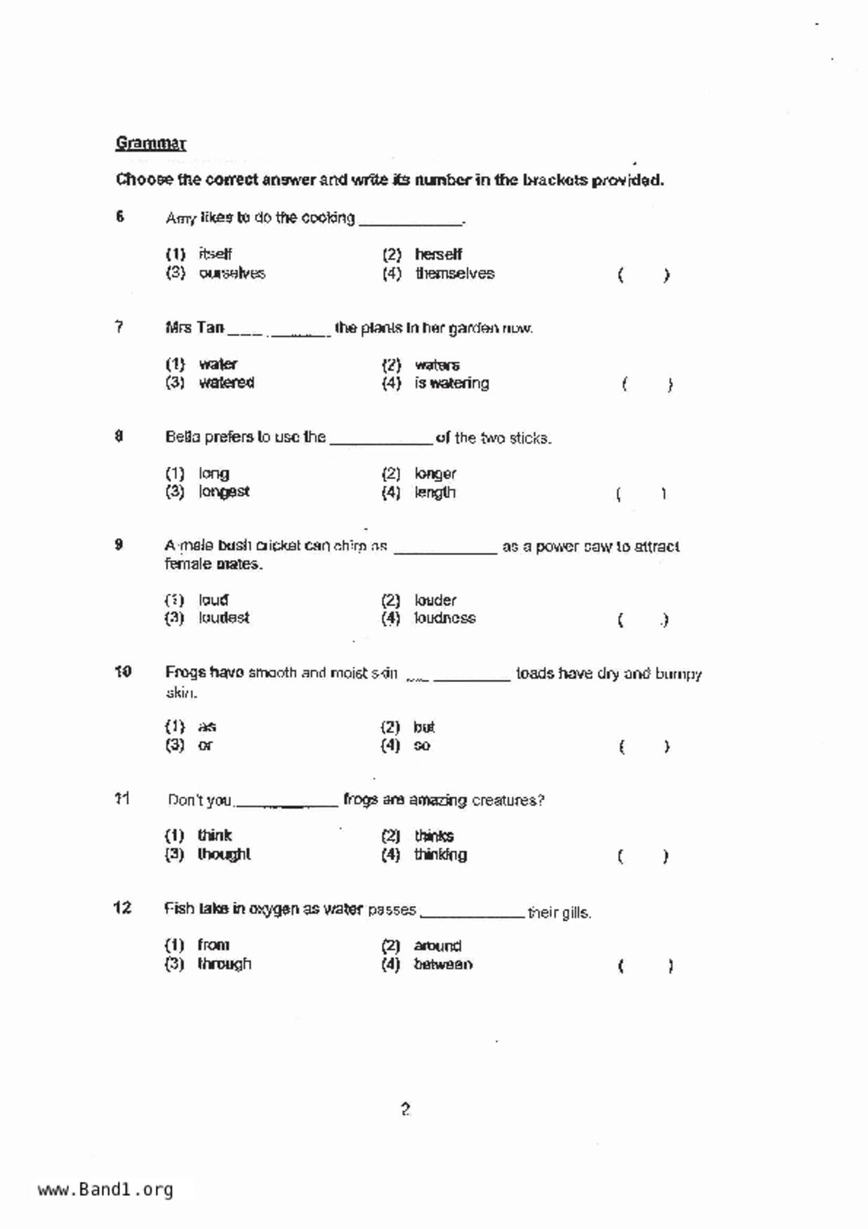 P3English試卷