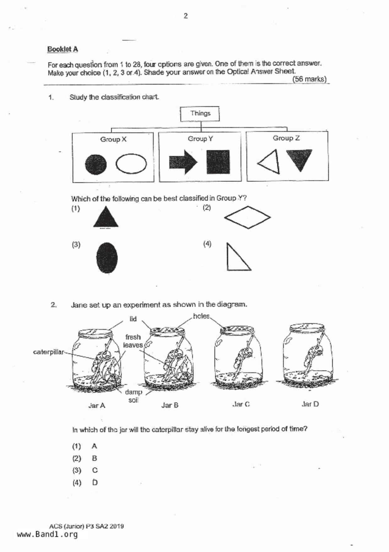 P3Science試卷