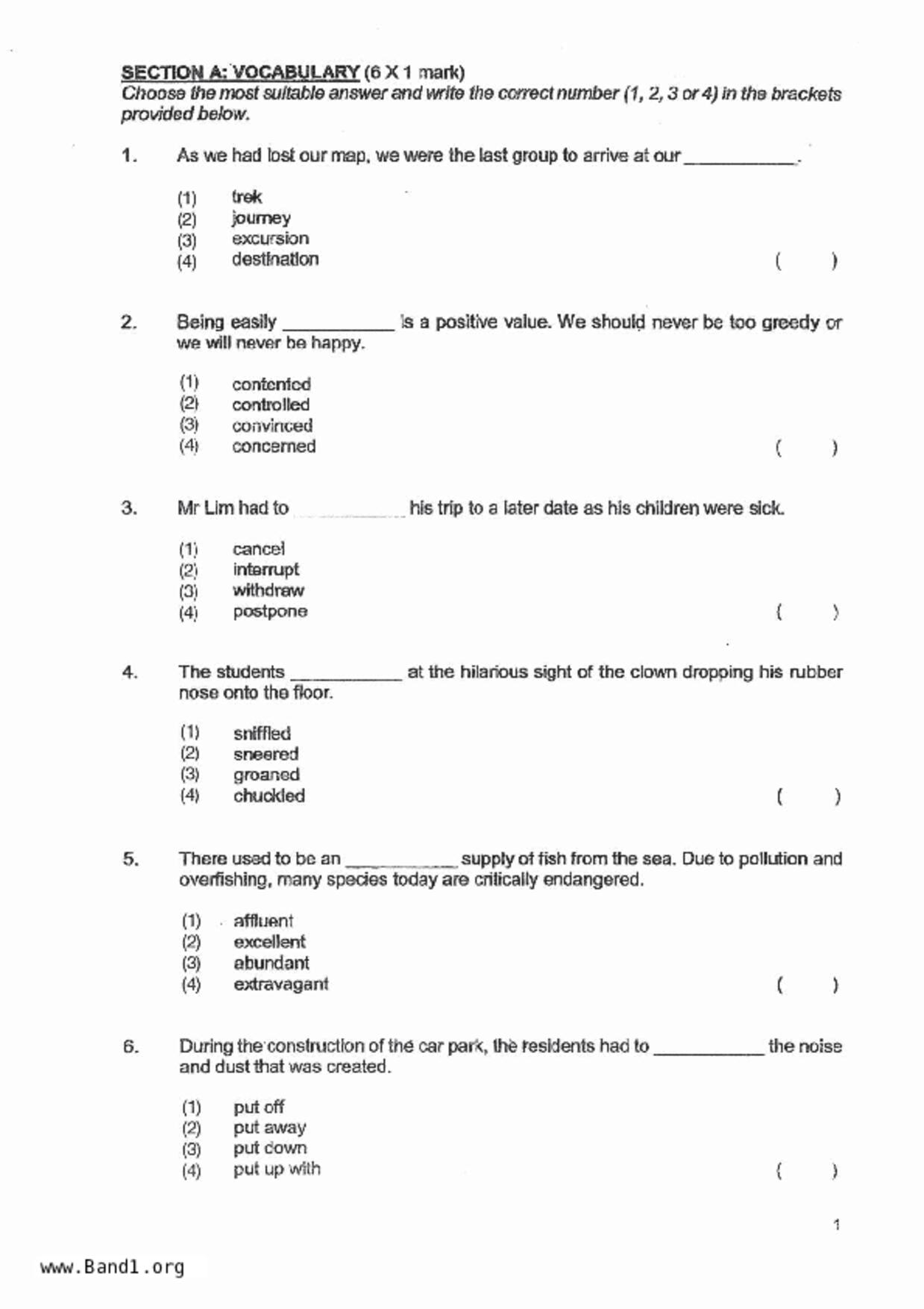 P4English試卷