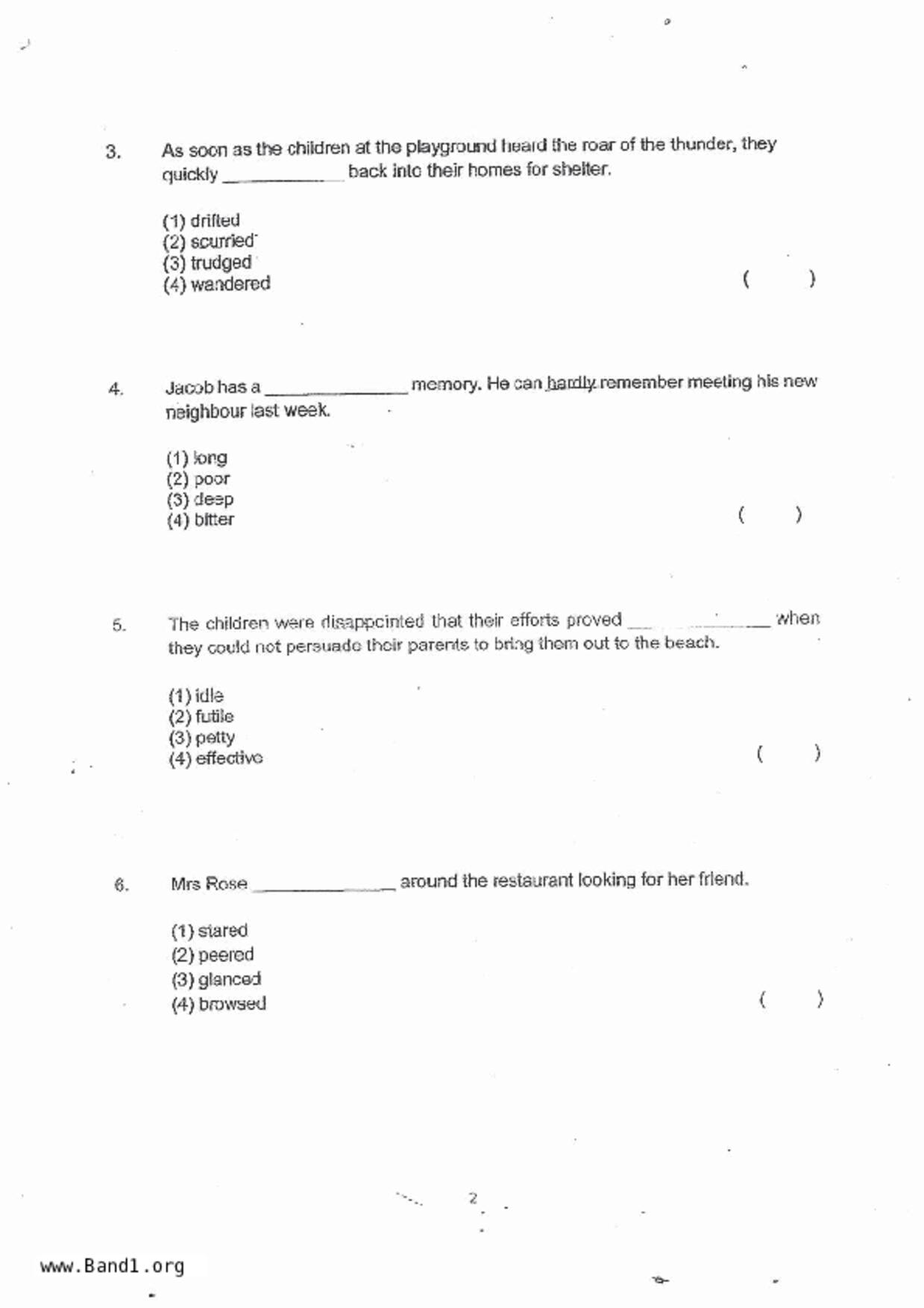 P4English試卷