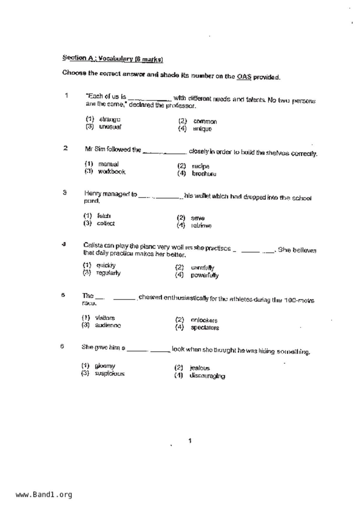 P4English試卷