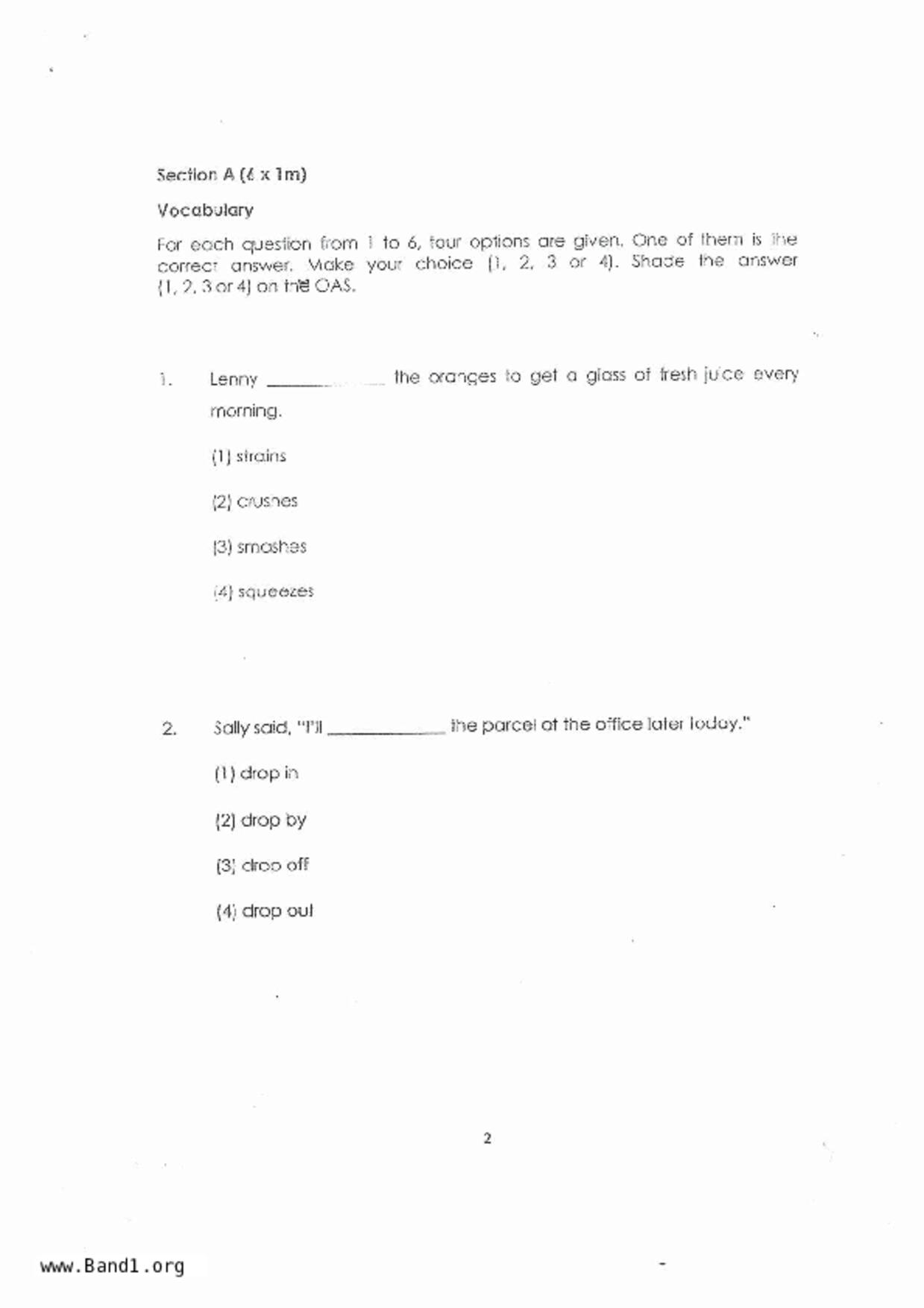 P4English試卷