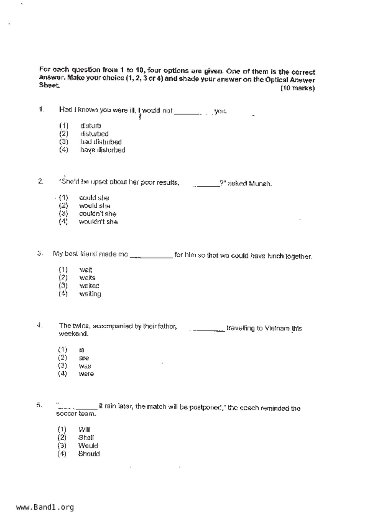 P6English試卷