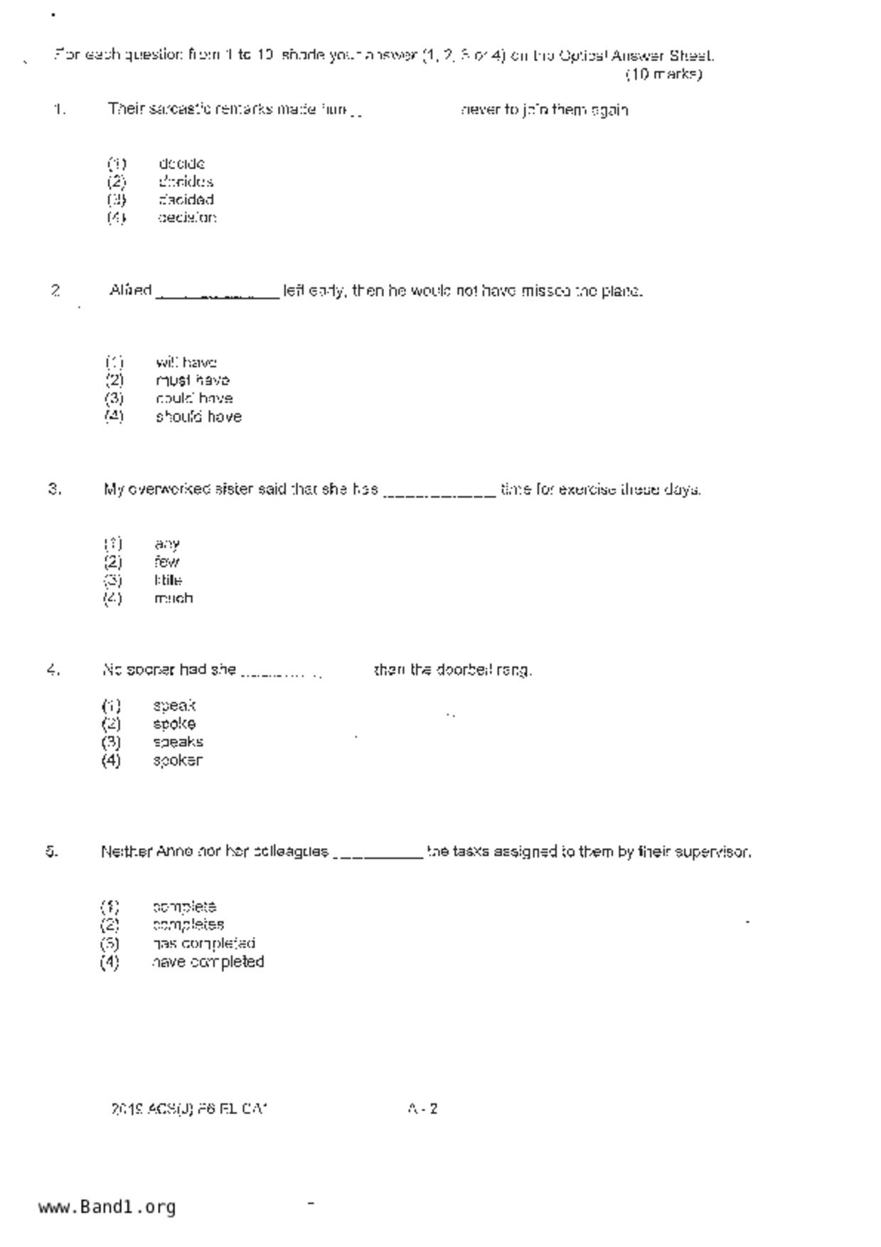 P6English試卷