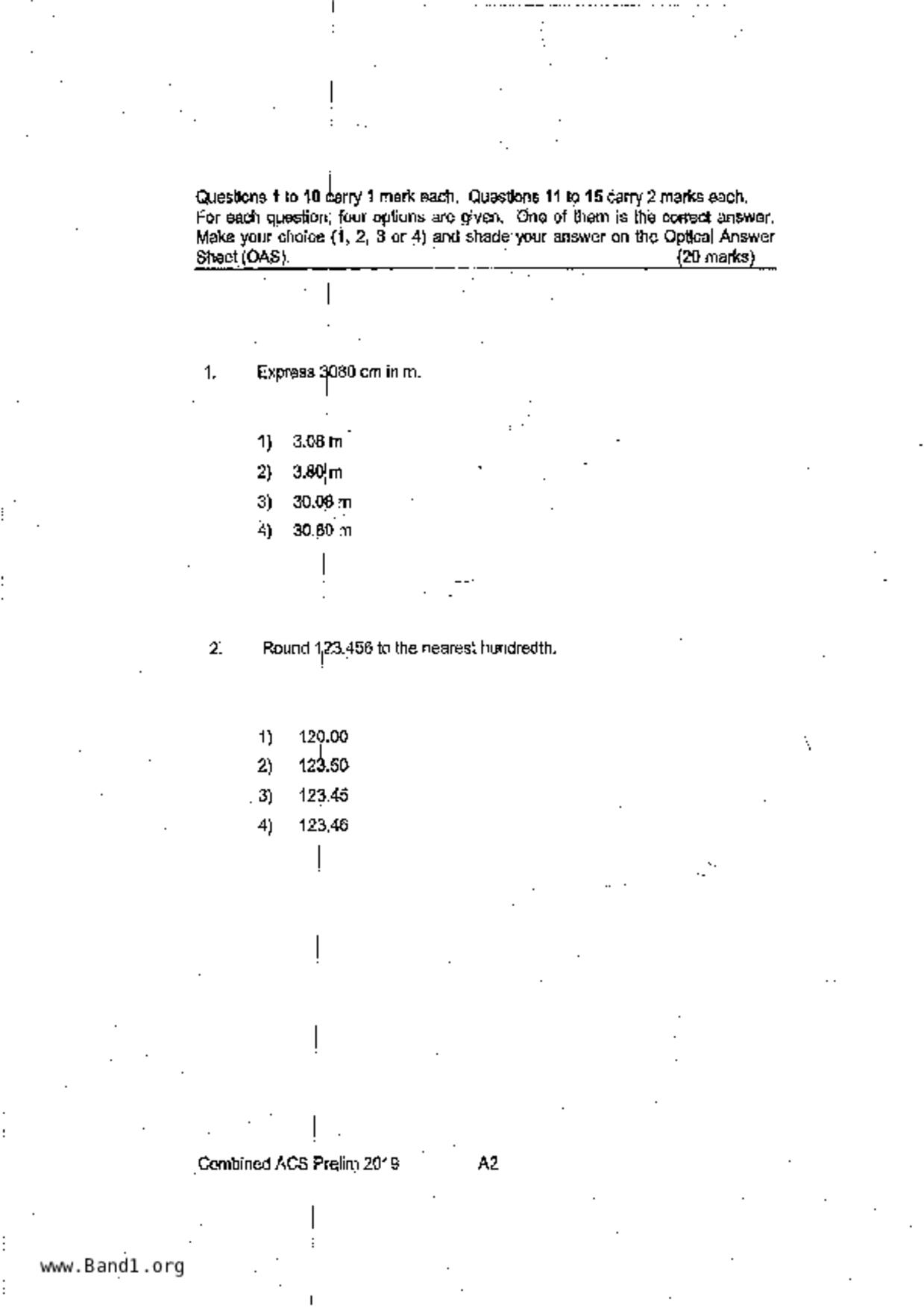 P6Maths試卷