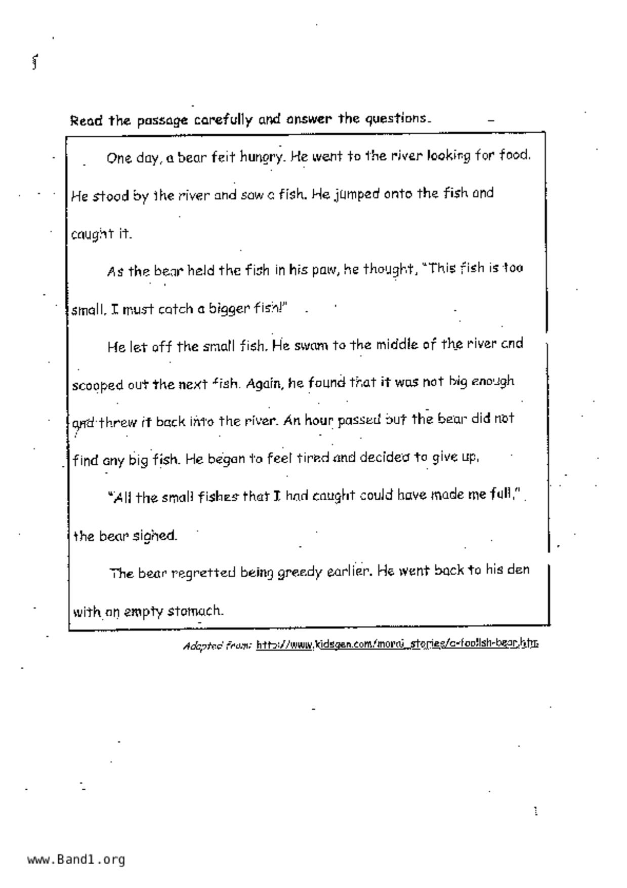 P1English試卷