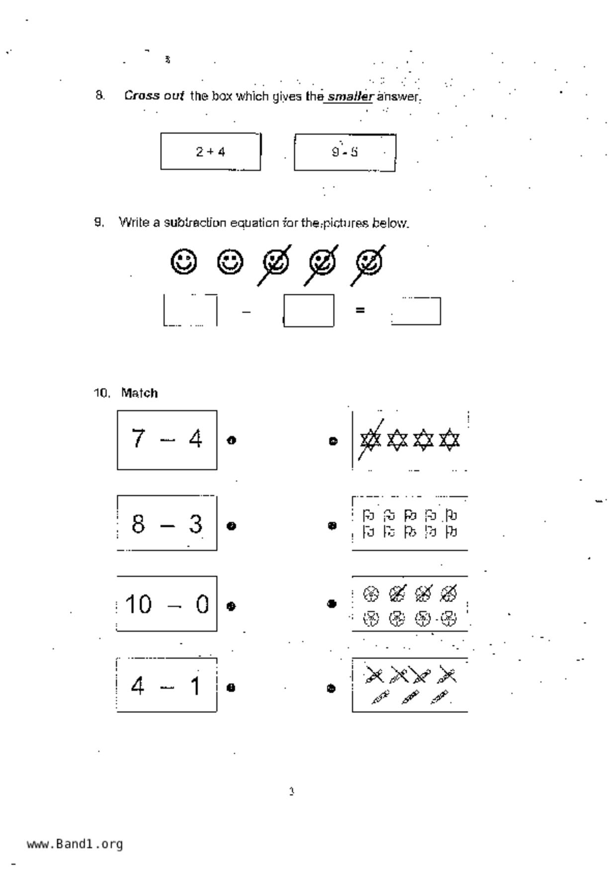 P1Maths試卷