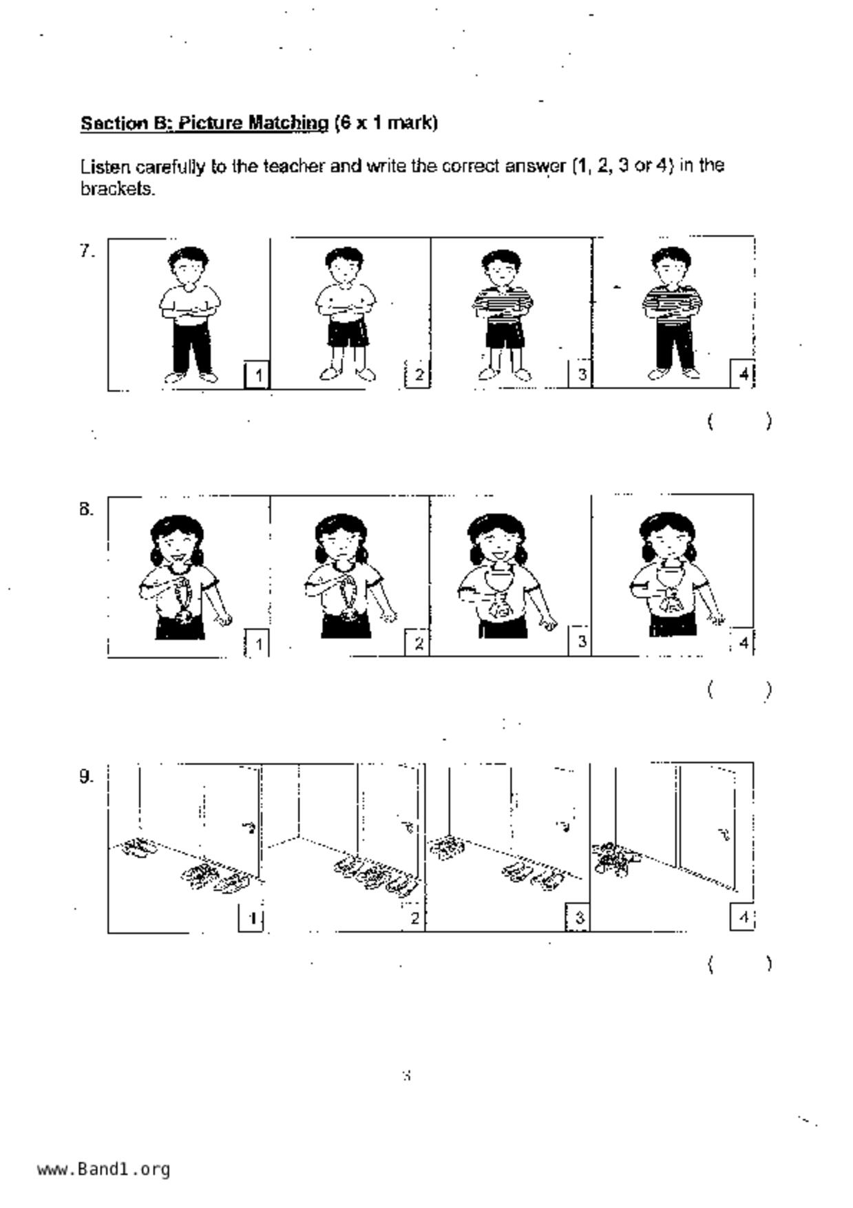 P2English試卷
