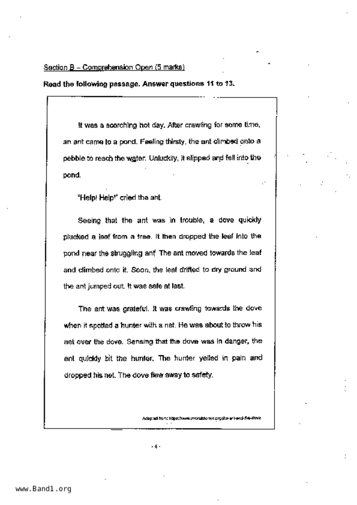 P2English試卷