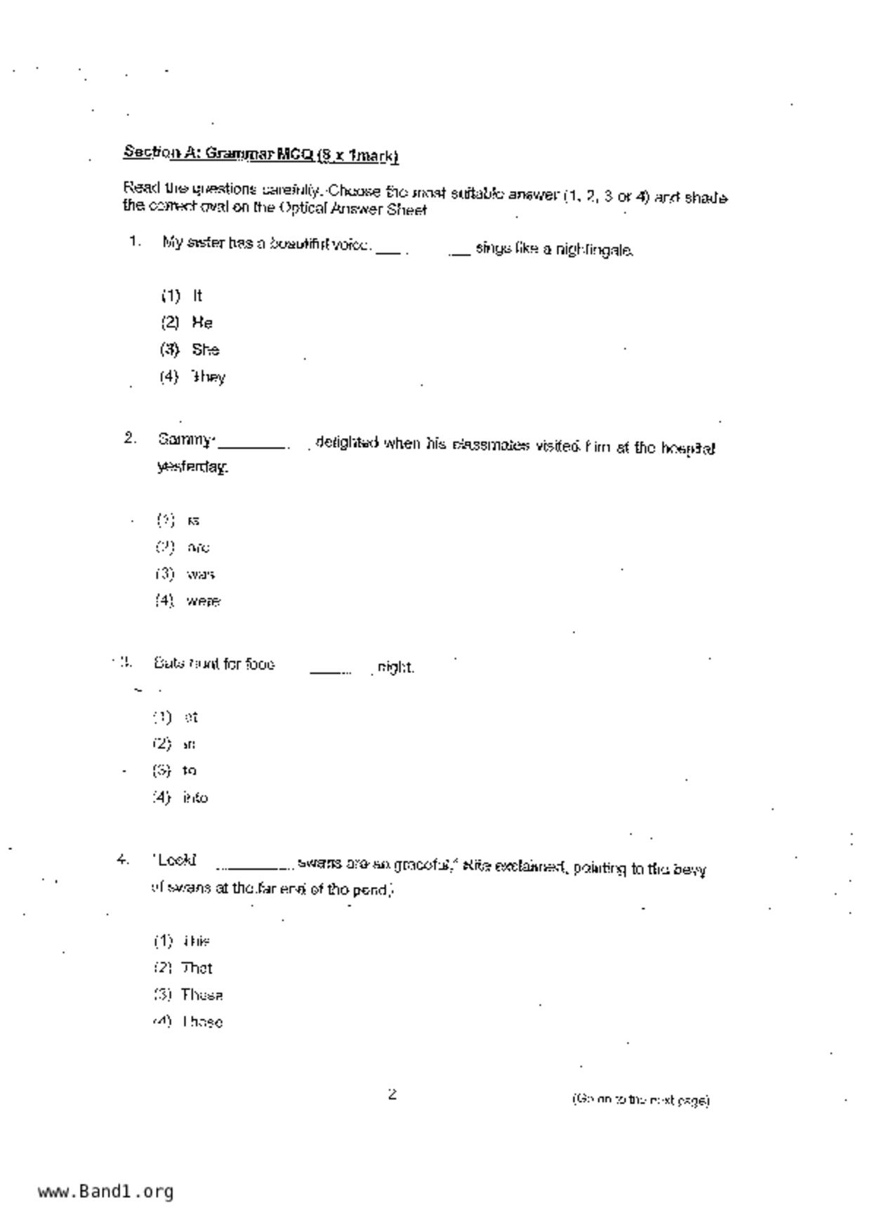P3English試卷