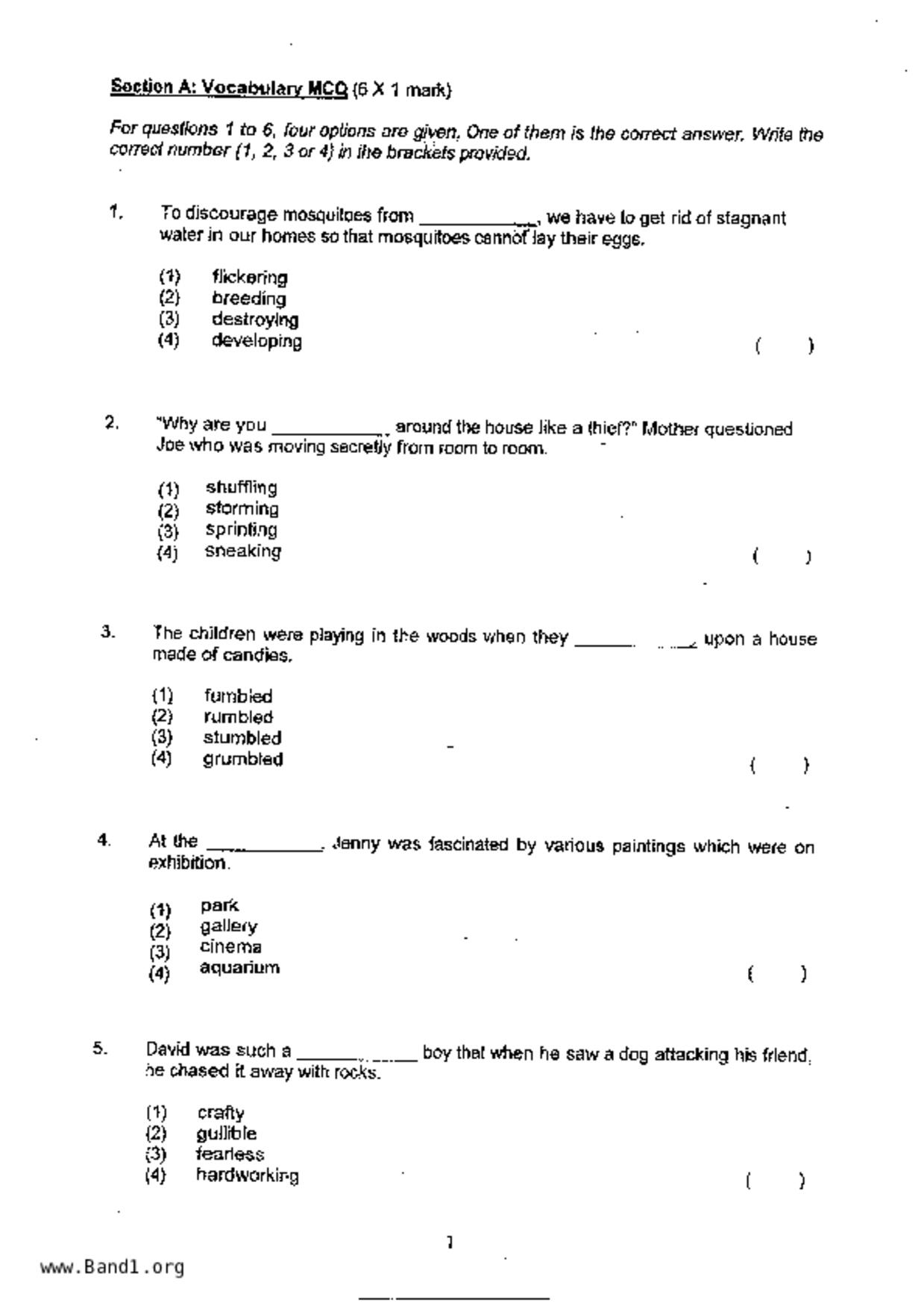 P3English試卷