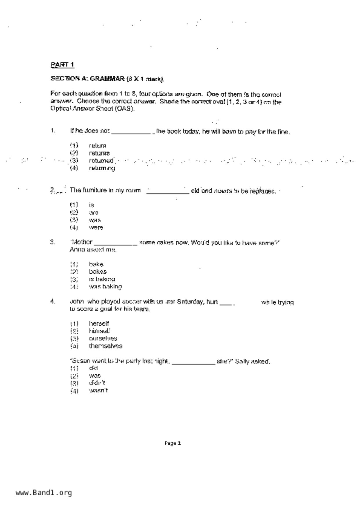 P3English試卷