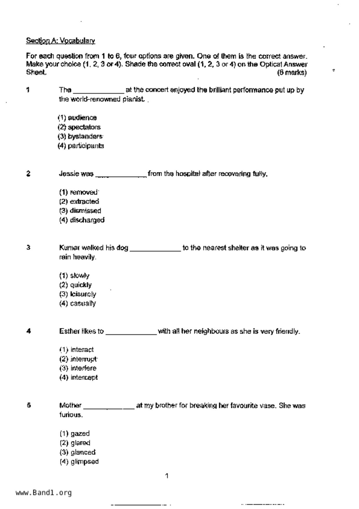 P3English試卷