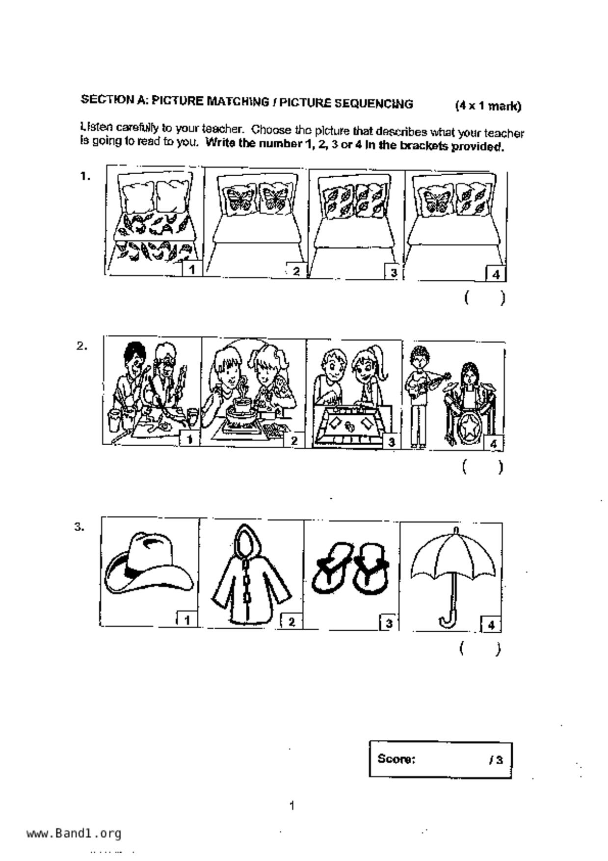P3English試卷