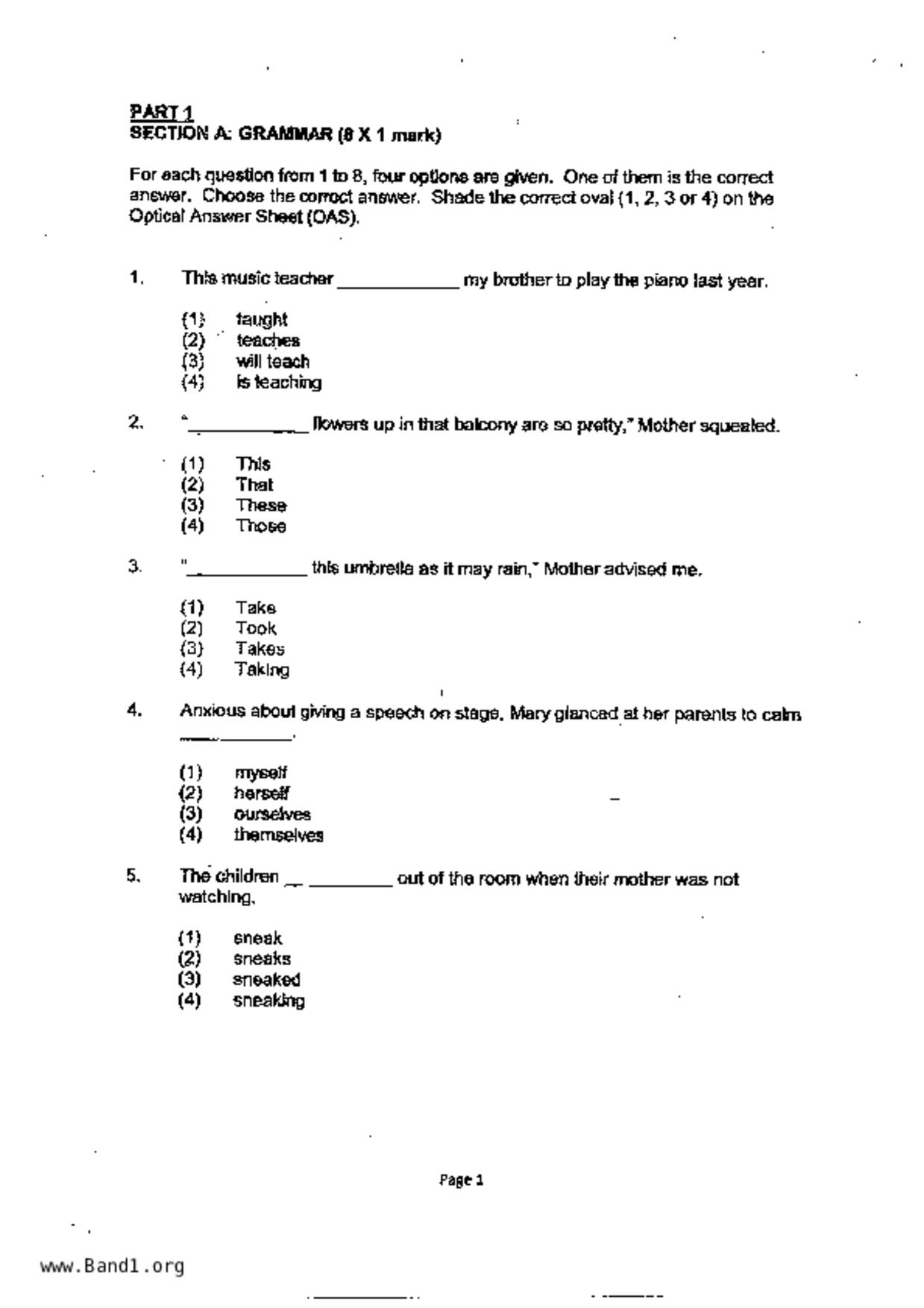 P3English試卷