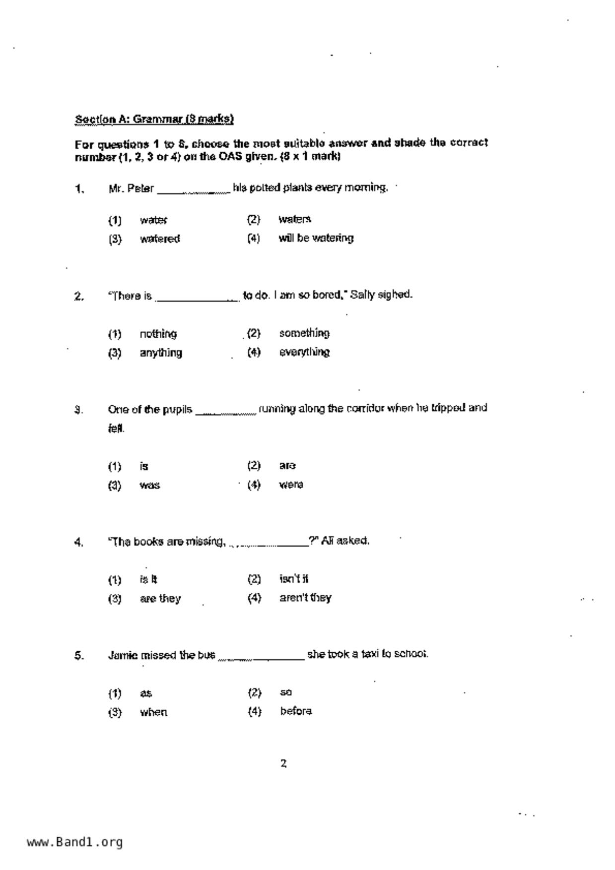 P3English試卷