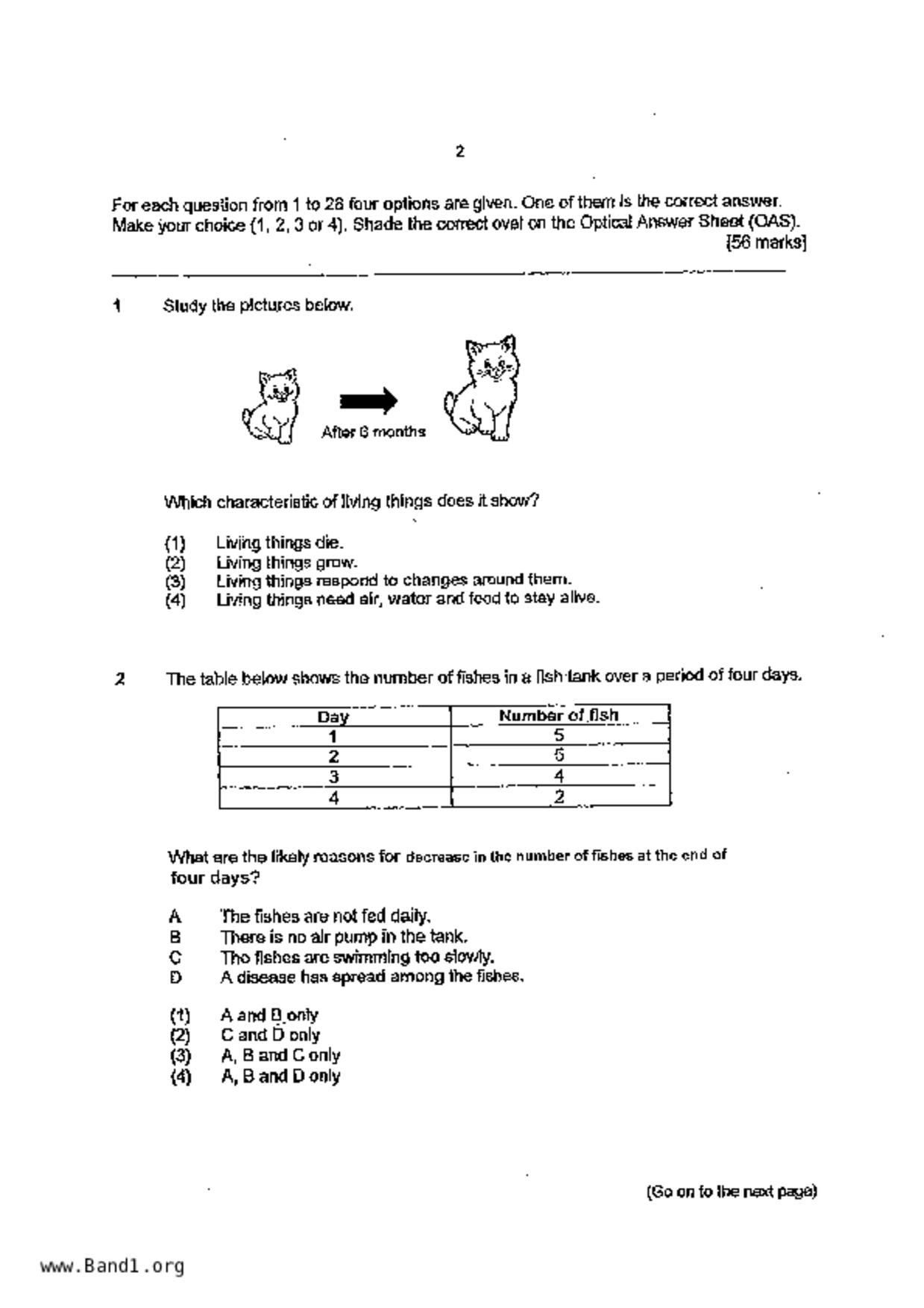 P3Science試卷
