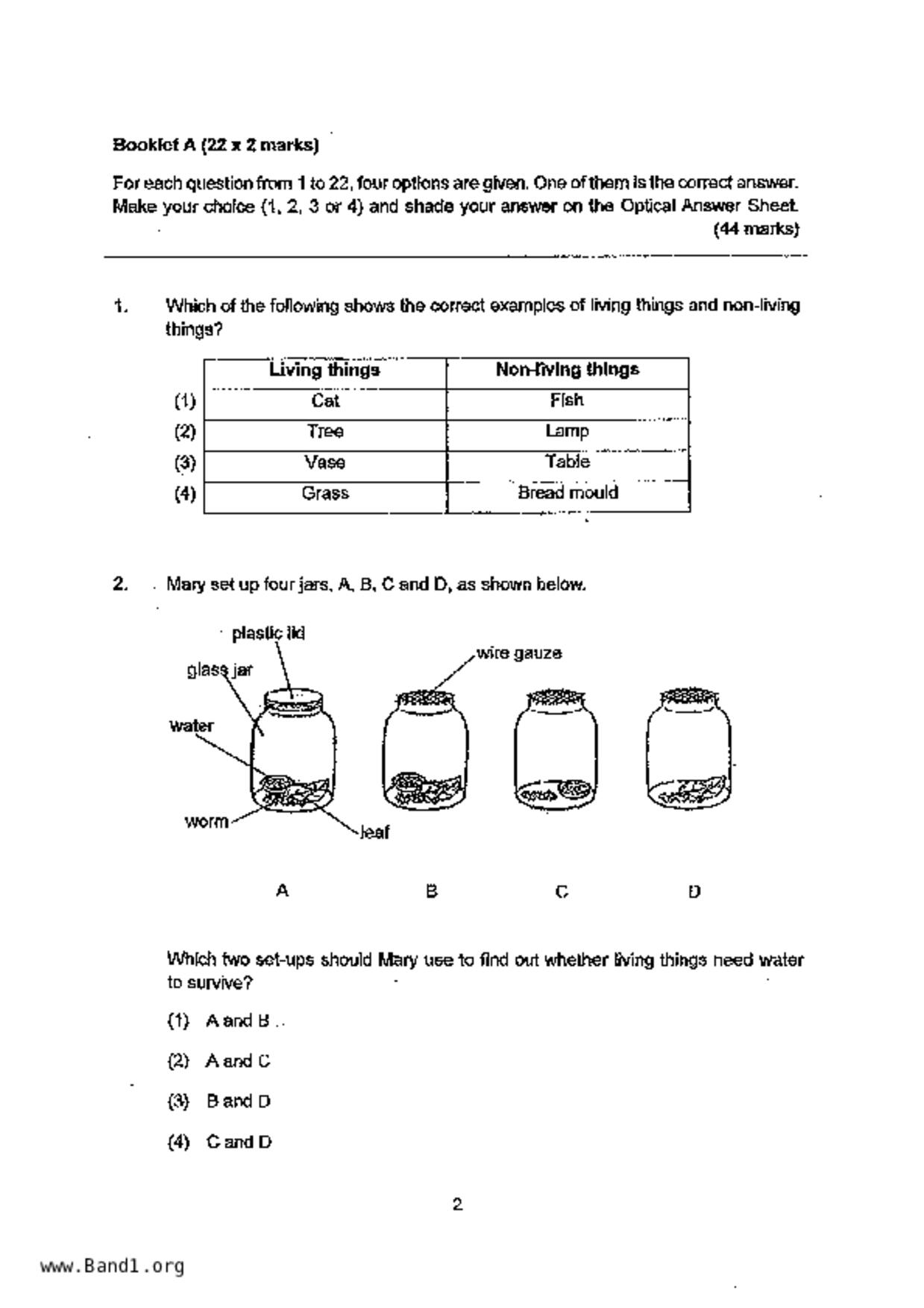 P3Science試卷