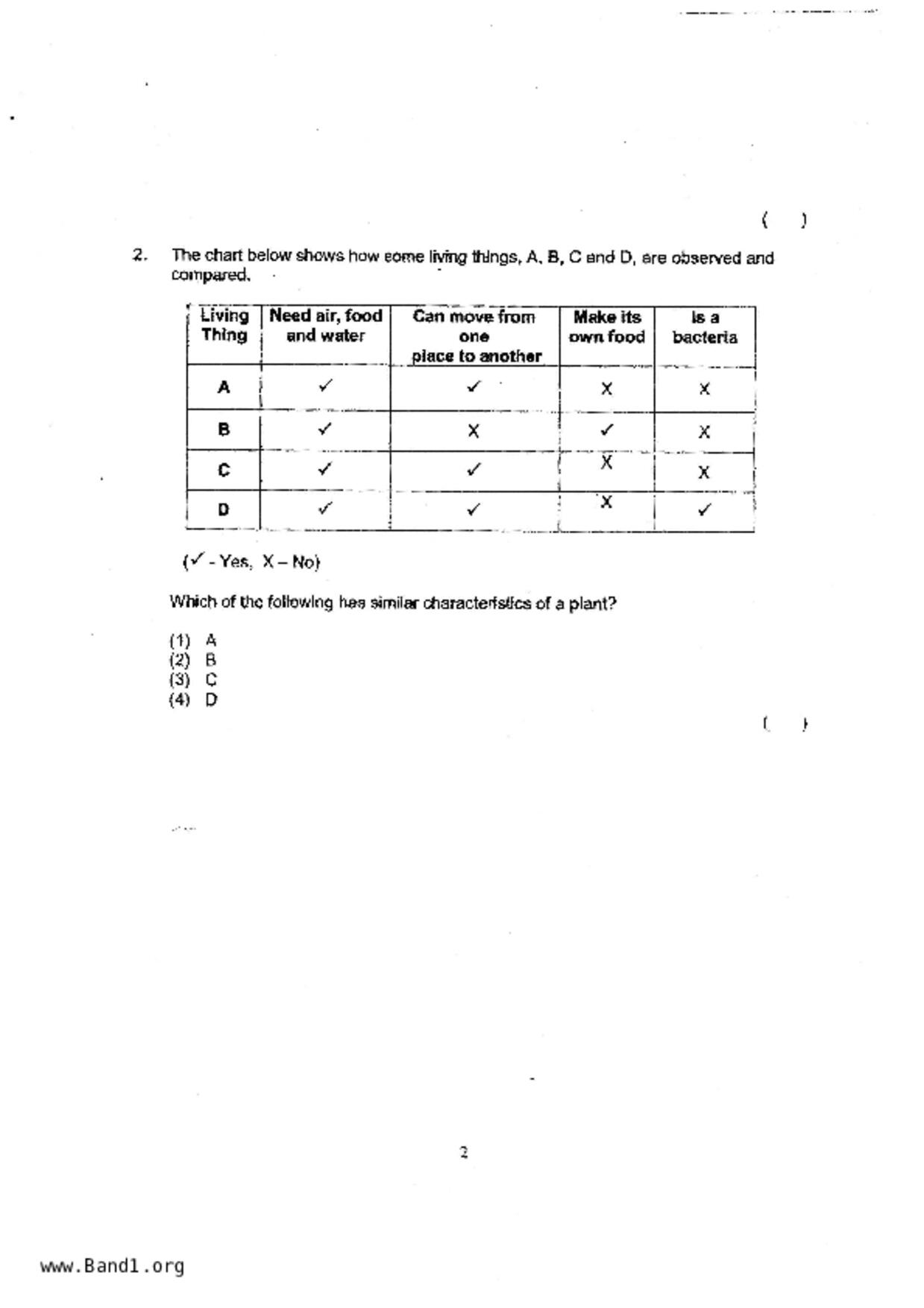 P3Science試卷