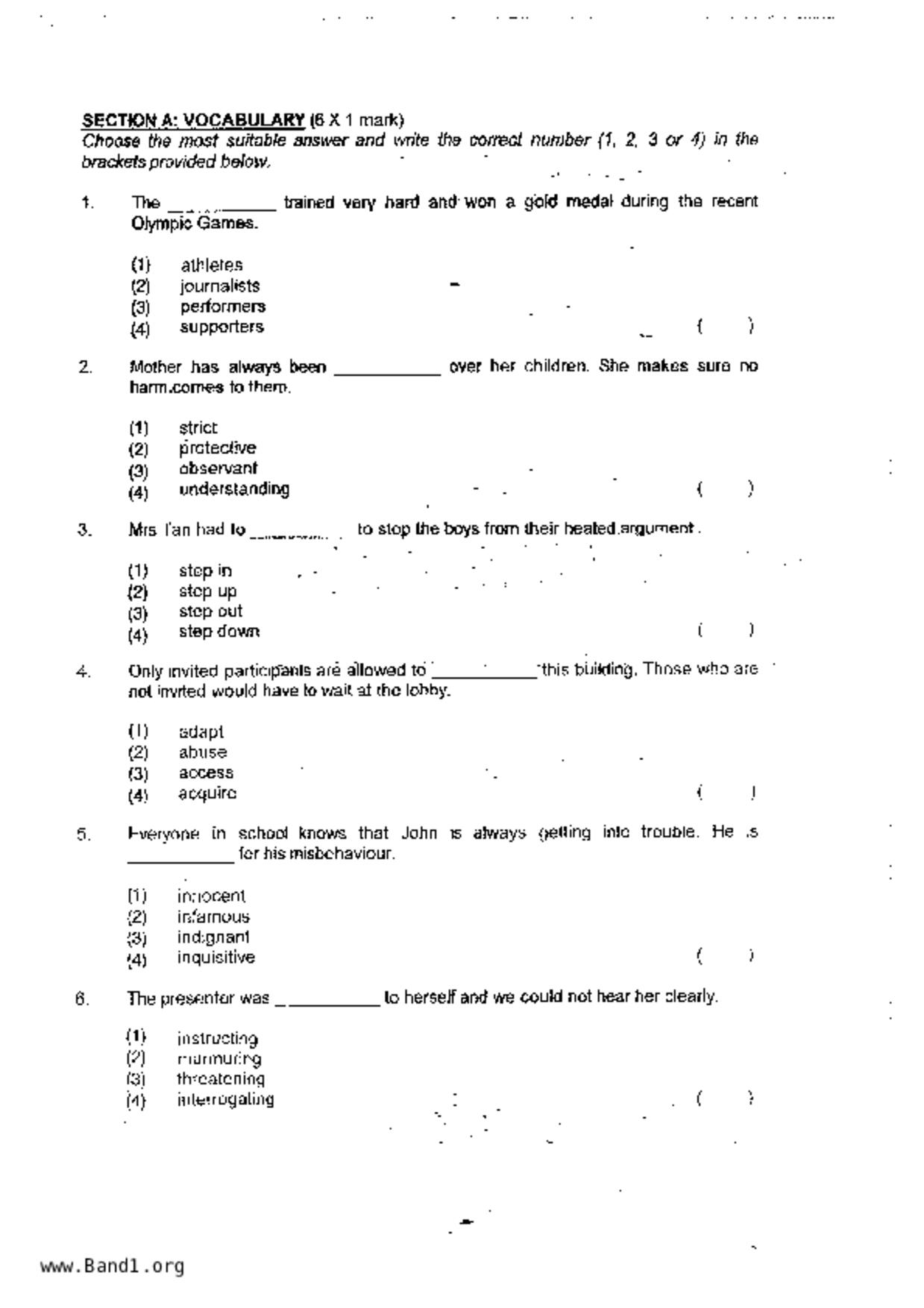 P4English試卷