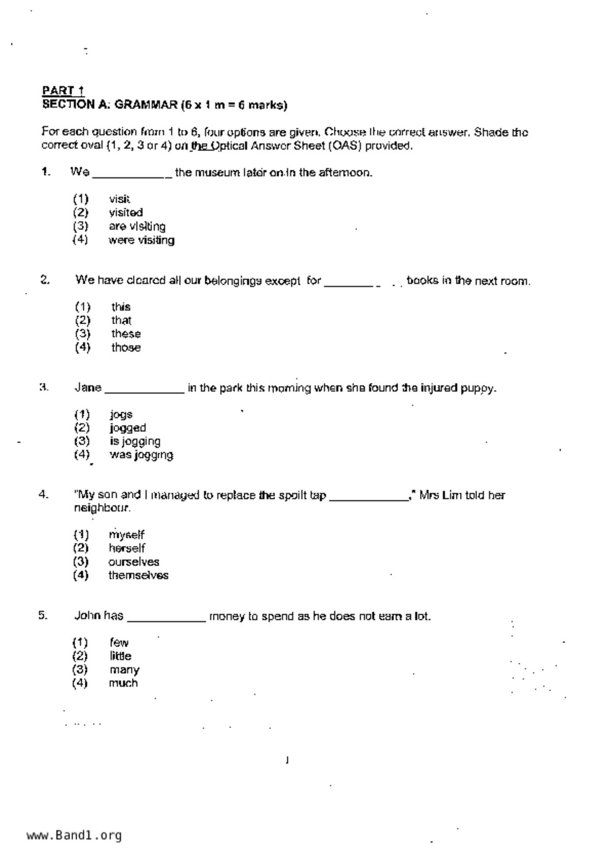 P4English試卷