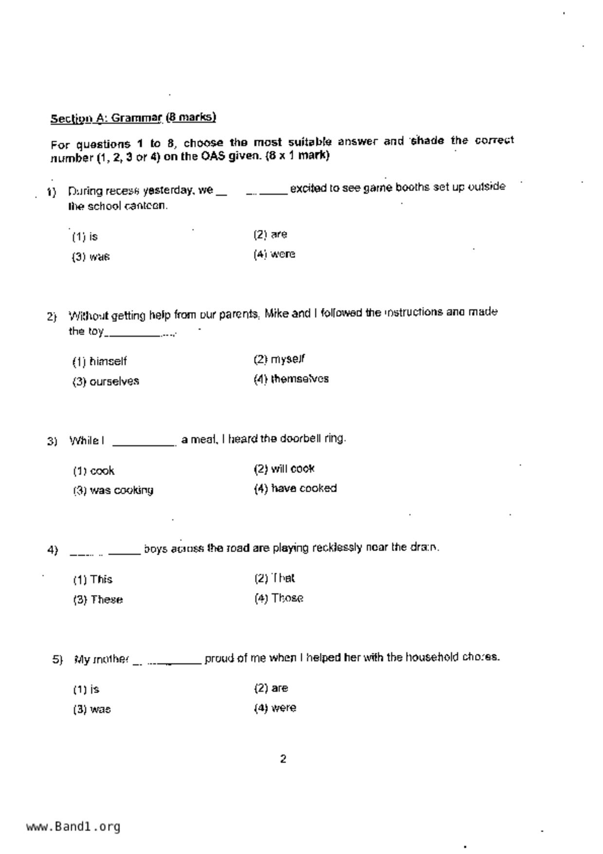 P4English試卷